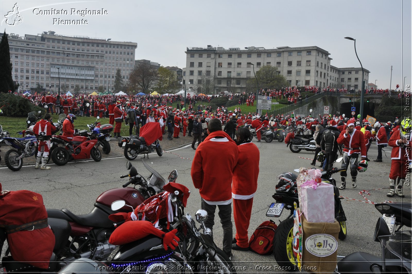 Torino 2 Dicembre 2018 - Babbo Natale in Forma - Croce Rossa Italiana- Comitato Regionale del Piemonte