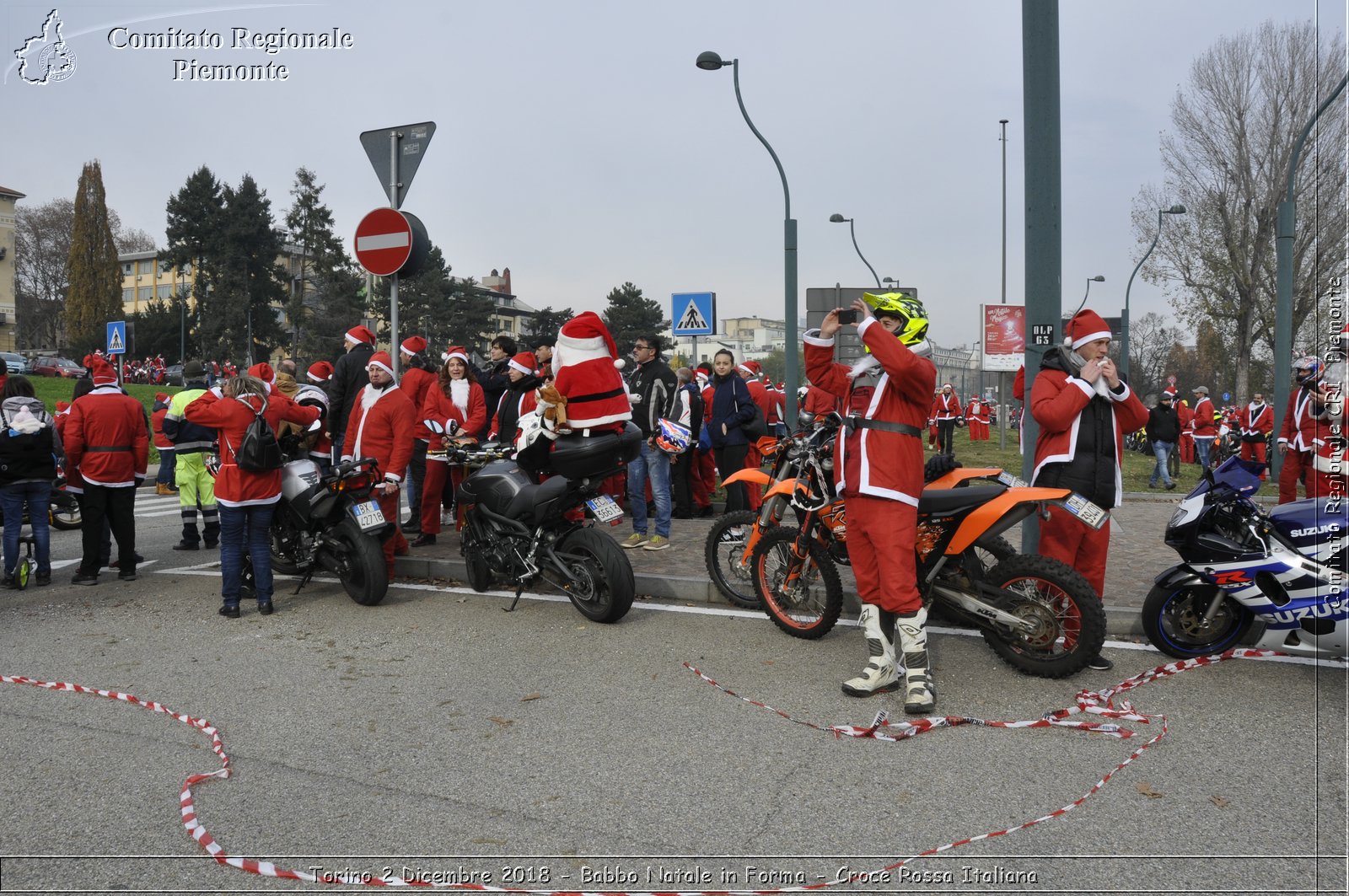 Torino 2 Dicembre 2018 - Babbo Natale in Forma - Croce Rossa Italiana- Comitato Regionale del Piemonte