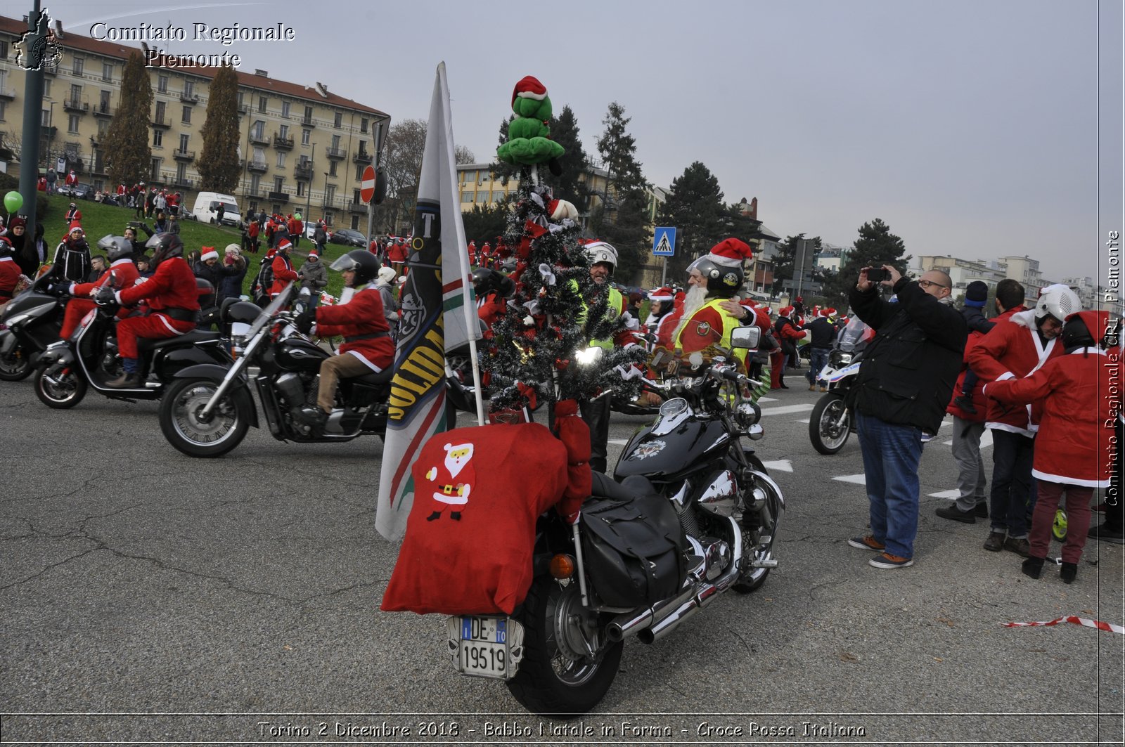 Torino 2 Dicembre 2018 - Babbo Natale in Forma - Croce Rossa Italiana- Comitato Regionale del Piemonte