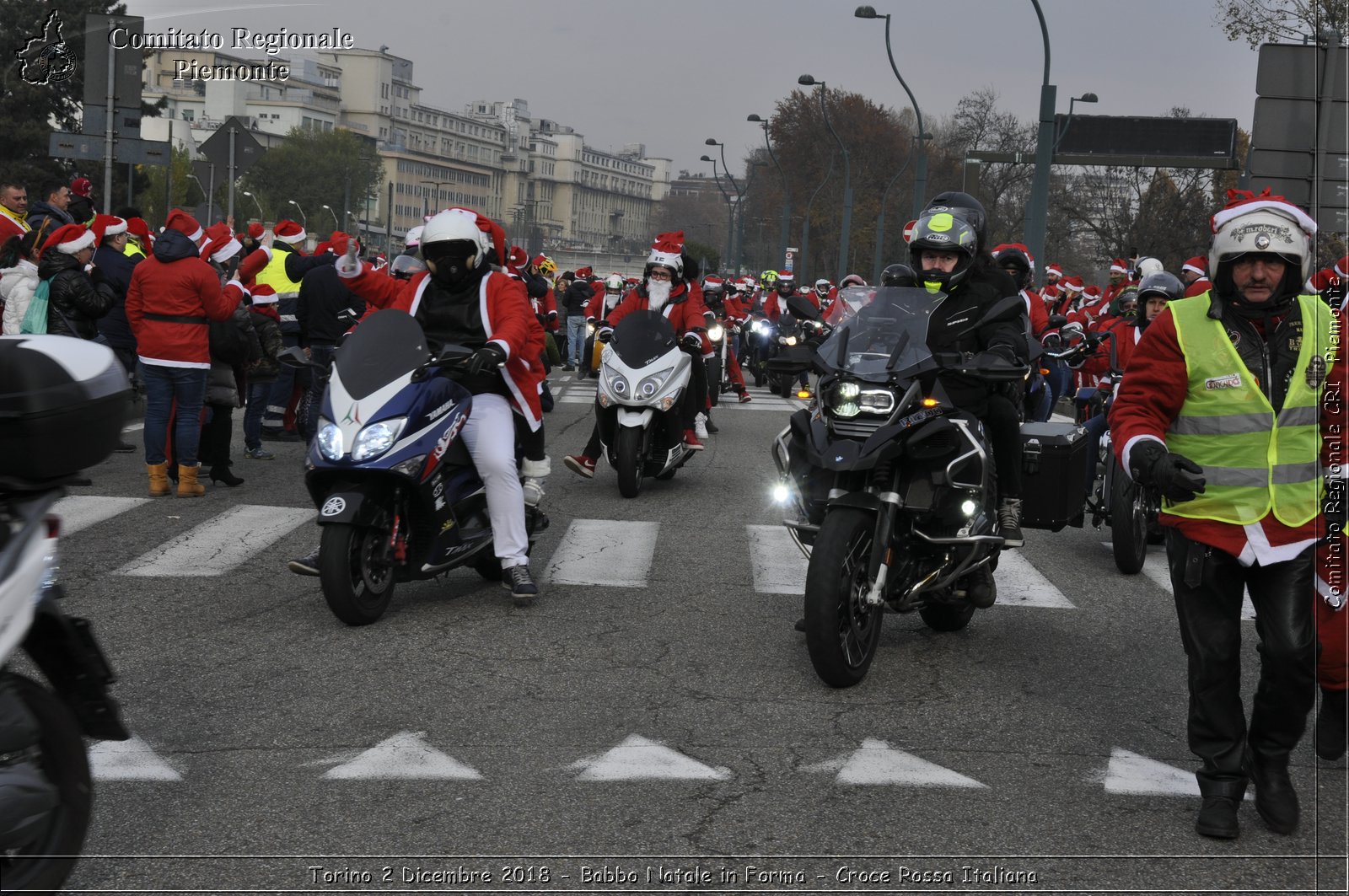 Torino 2 Dicembre 2018 - Babbo Natale in Forma - Croce Rossa Italiana- Comitato Regionale del Piemonte