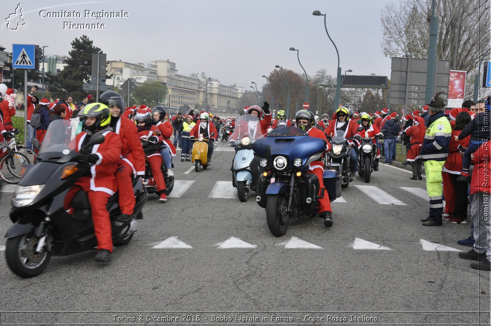 Torino 2 Dicembre 2018 - Babbo Natale in Forma - Croce Rossa Italiana- Comitato Regionale del Piemonte