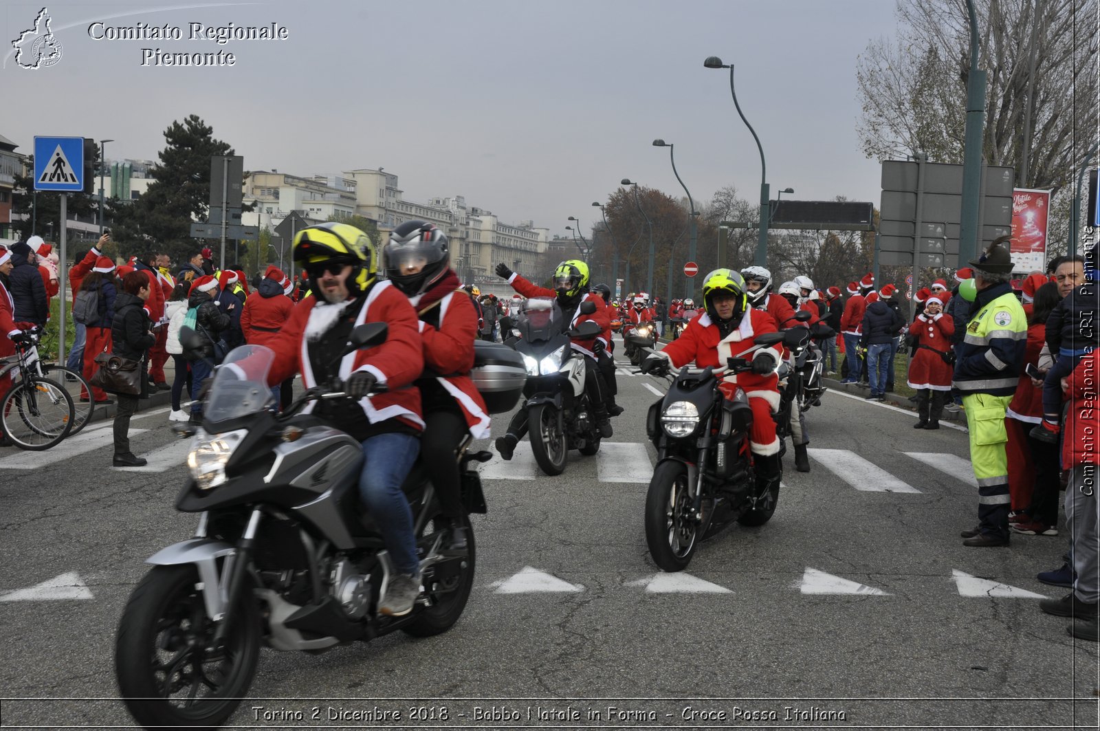 Torino 2 Dicembre 2018 - Babbo Natale in Forma - Croce Rossa Italiana- Comitato Regionale del Piemonte