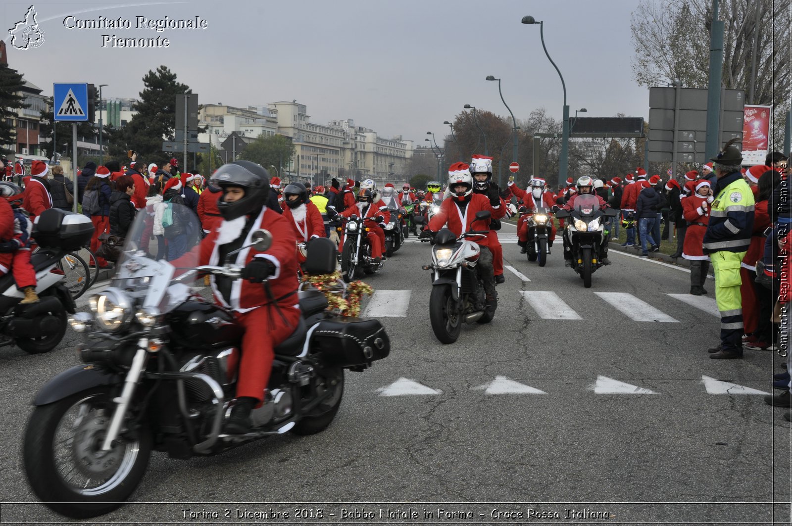 Torino 2 Dicembre 2018 - Babbo Natale in Forma - Croce Rossa Italiana- Comitato Regionale del Piemonte