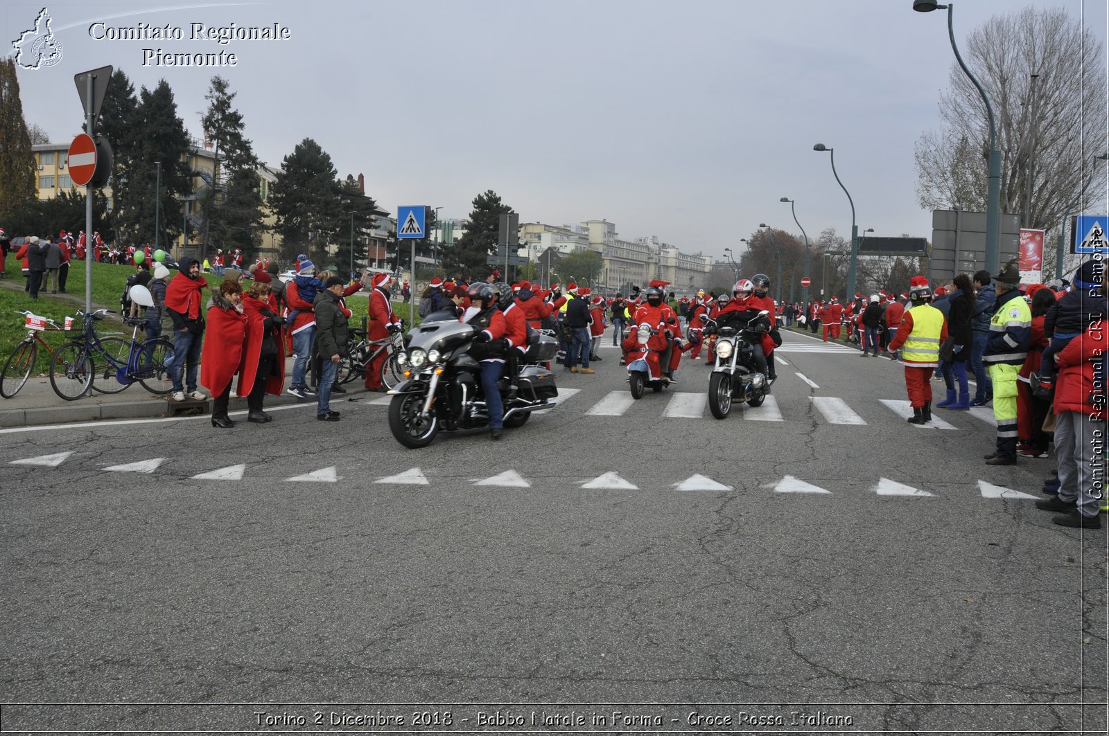 Torino 2 Dicembre 2018 - Babbo Natale in Forma - Croce Rossa Italiana- Comitato Regionale del Piemonte