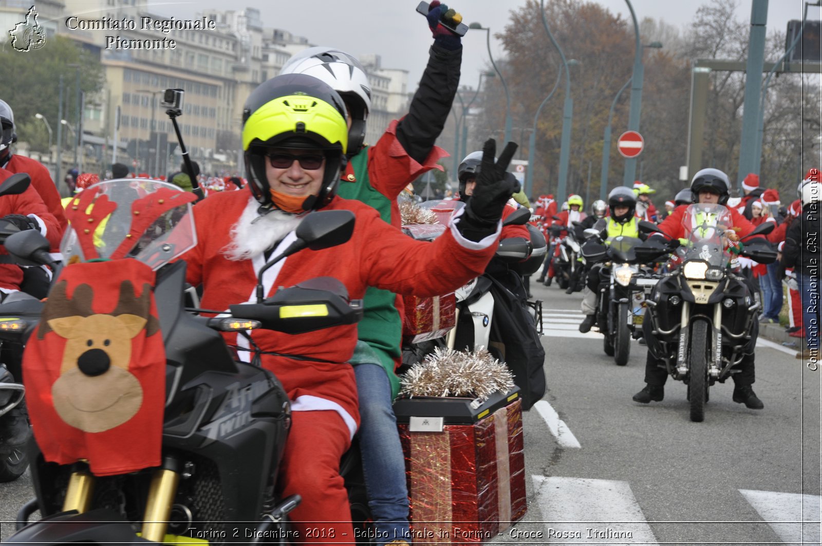 Torino 2 Dicembre 2018 - Babbo Natale in Forma - Croce Rossa Italiana- Comitato Regionale del Piemonte