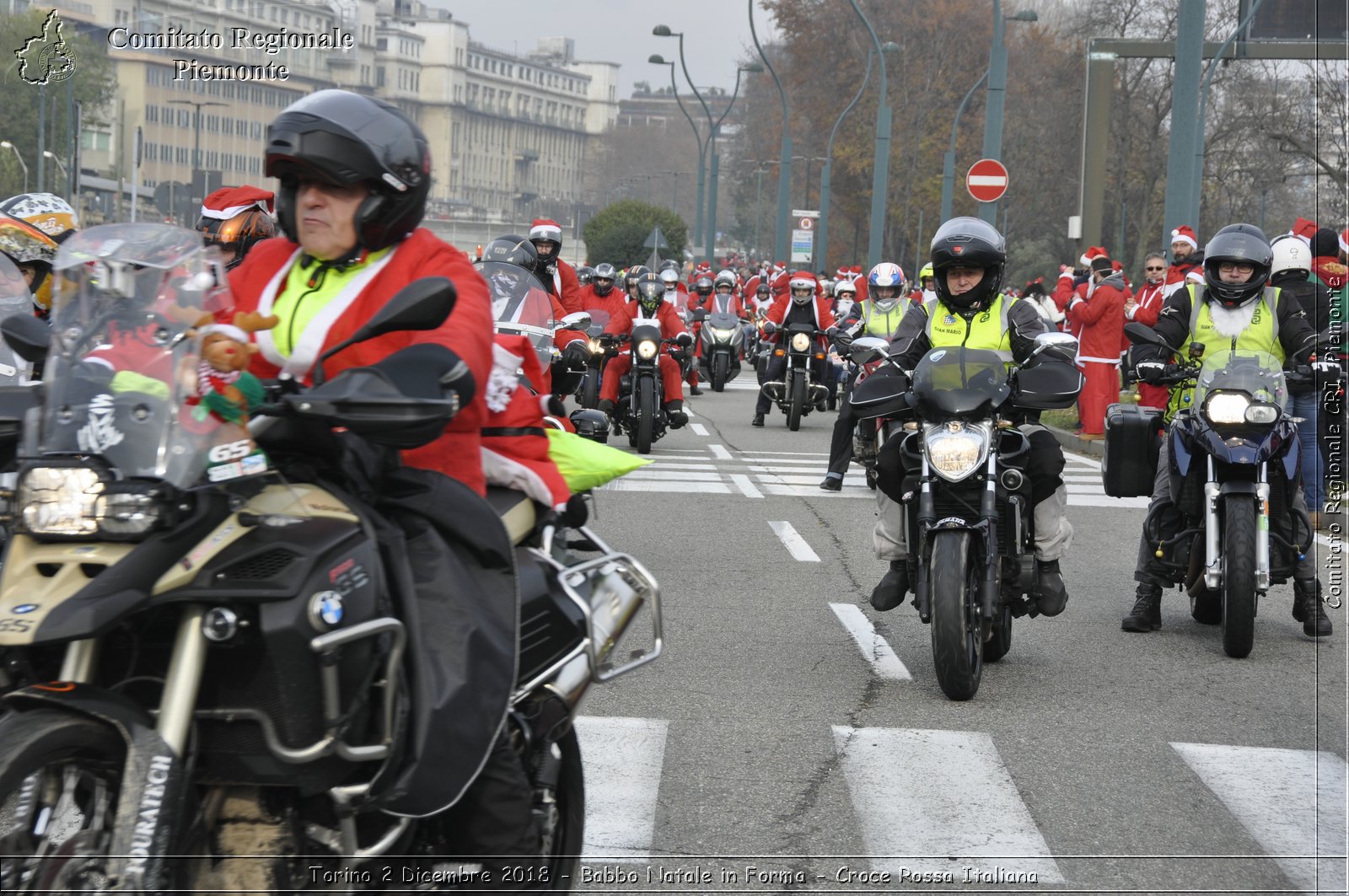 Torino 2 Dicembre 2018 - Babbo Natale in Forma - Croce Rossa Italiana- Comitato Regionale del Piemonte