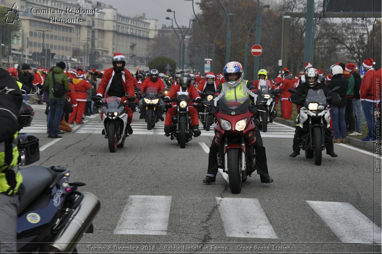 Torino 2 Dicembre 2018 - Babbo Natale in Forma - Croce Rossa Italiana- Comitato Regionale del Piemonte