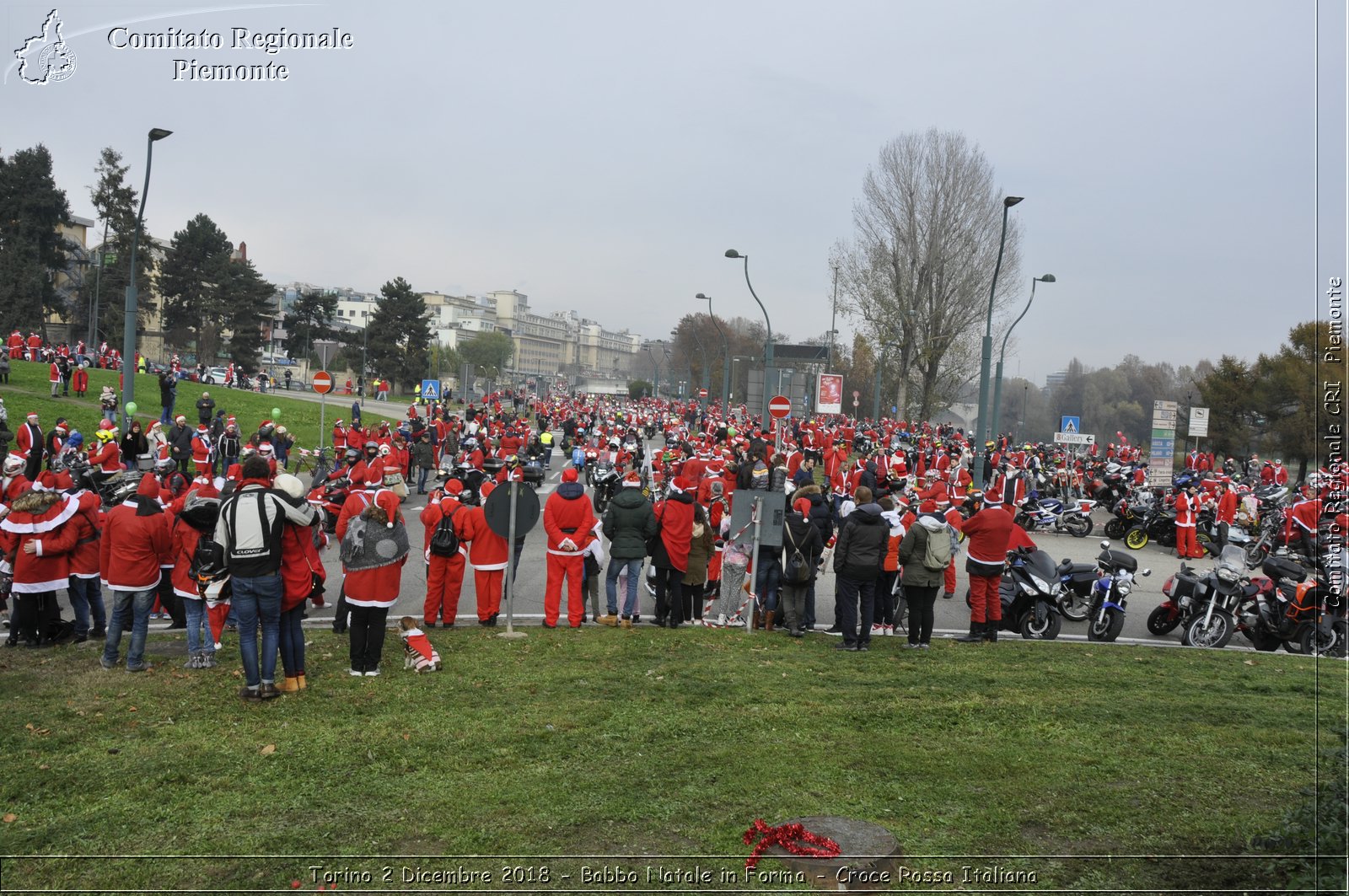 Torino 2 Dicembre 2018 - Babbo Natale in Forma - Croce Rossa Italiana- Comitato Regionale del Piemonte