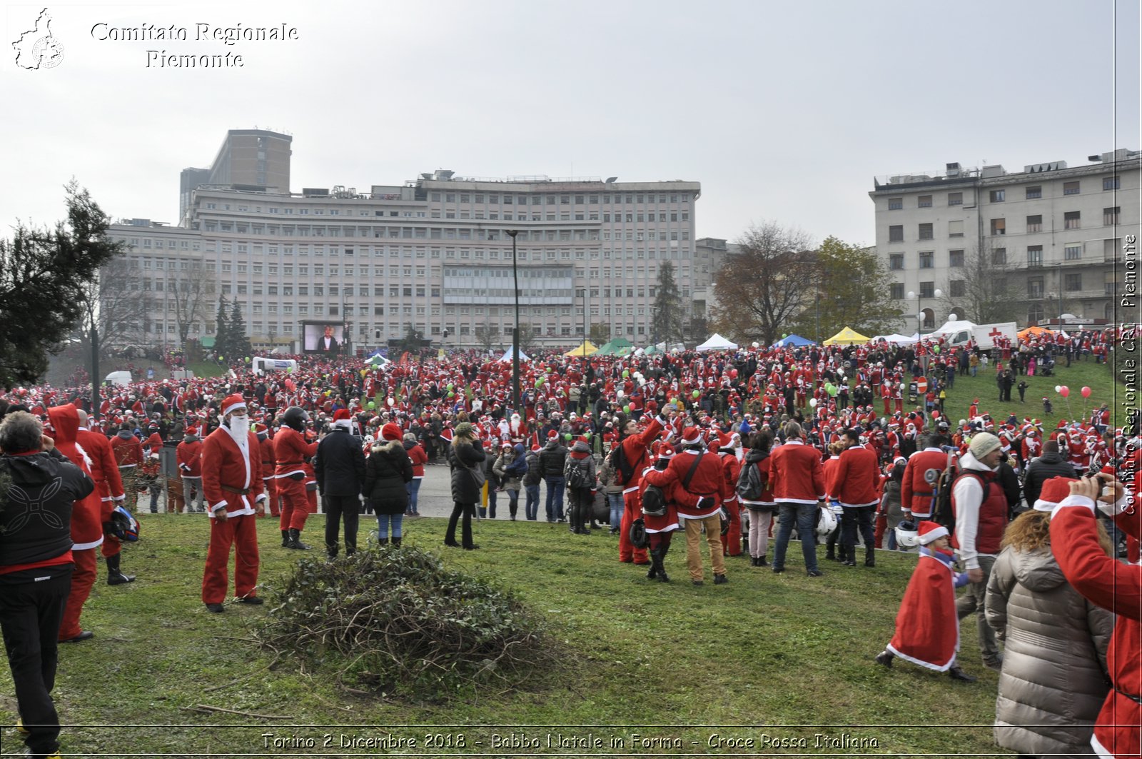 Torino 2 Dicembre 2018 - Babbo Natale in Forma - Croce Rossa Italiana- Comitato Regionale del Piemonte