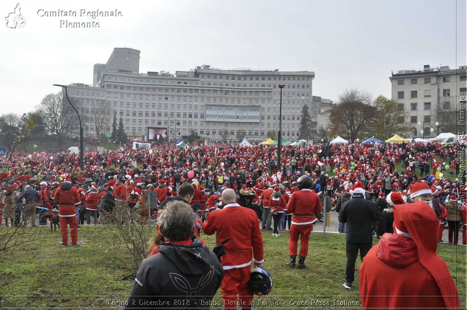 Torino 2 Dicembre 2018 - Babbo Natale in Forma - Croce Rossa Italiana- Comitato Regionale del Piemonte