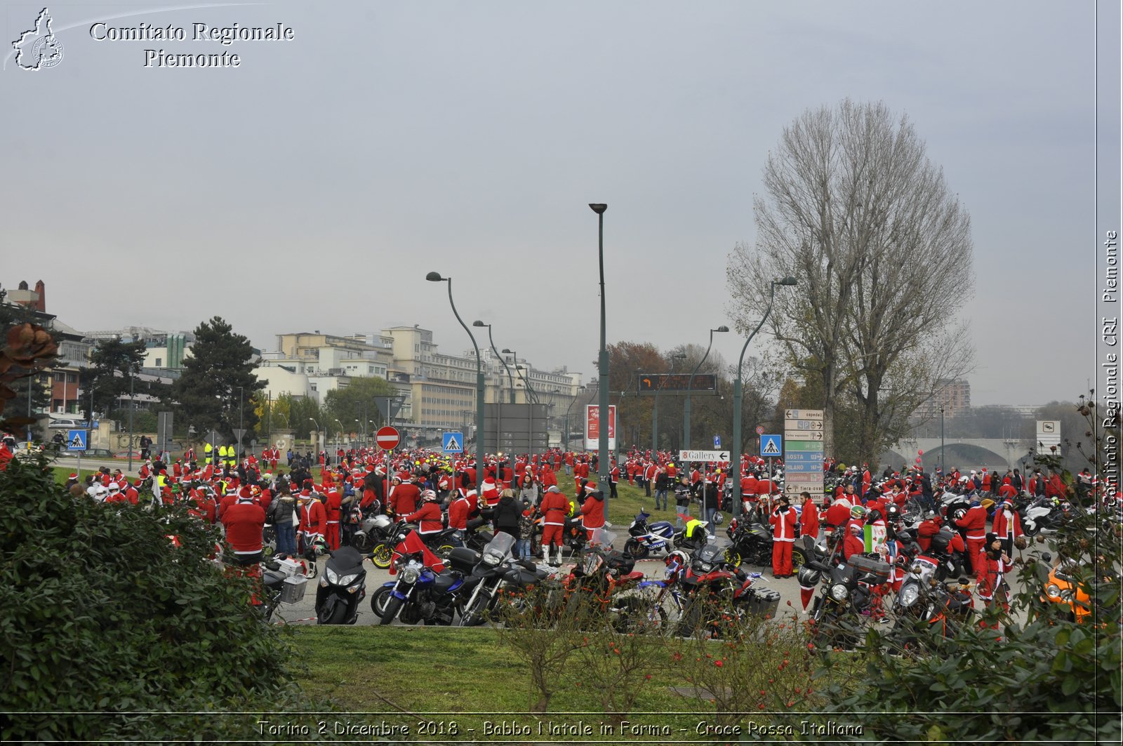 Torino 2 Dicembre 2018 - Babbo Natale in Forma - Croce Rossa Italiana- Comitato Regionale del Piemonte