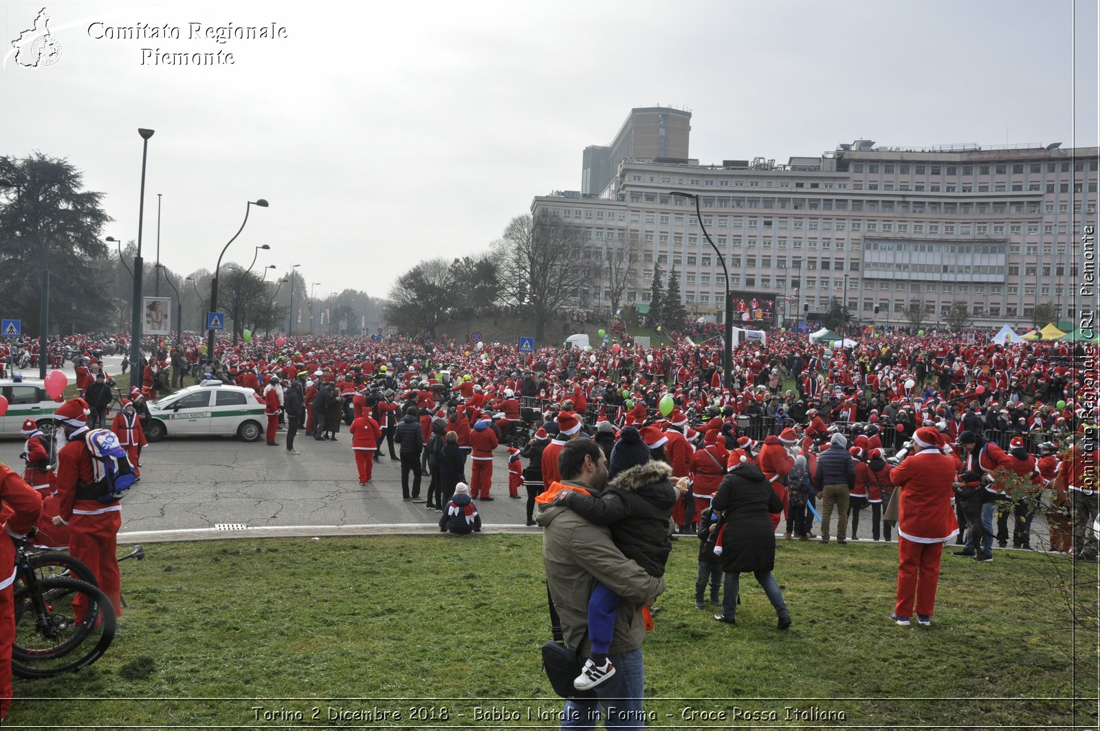 Torino 2 Dicembre 2018 - Babbo Natale in Forma - Croce Rossa Italiana- Comitato Regionale del Piemonte