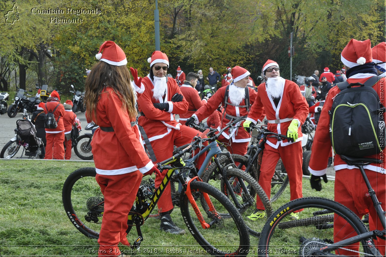 Torino 2 Dicembre 2018 - Babbo Natale in Forma - Croce Rossa Italiana- Comitato Regionale del Piemonte