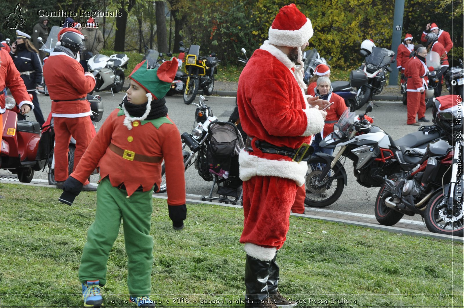 Torino 2 Dicembre 2018 - Babbo Natale in Forma - Croce Rossa Italiana- Comitato Regionale del Piemonte