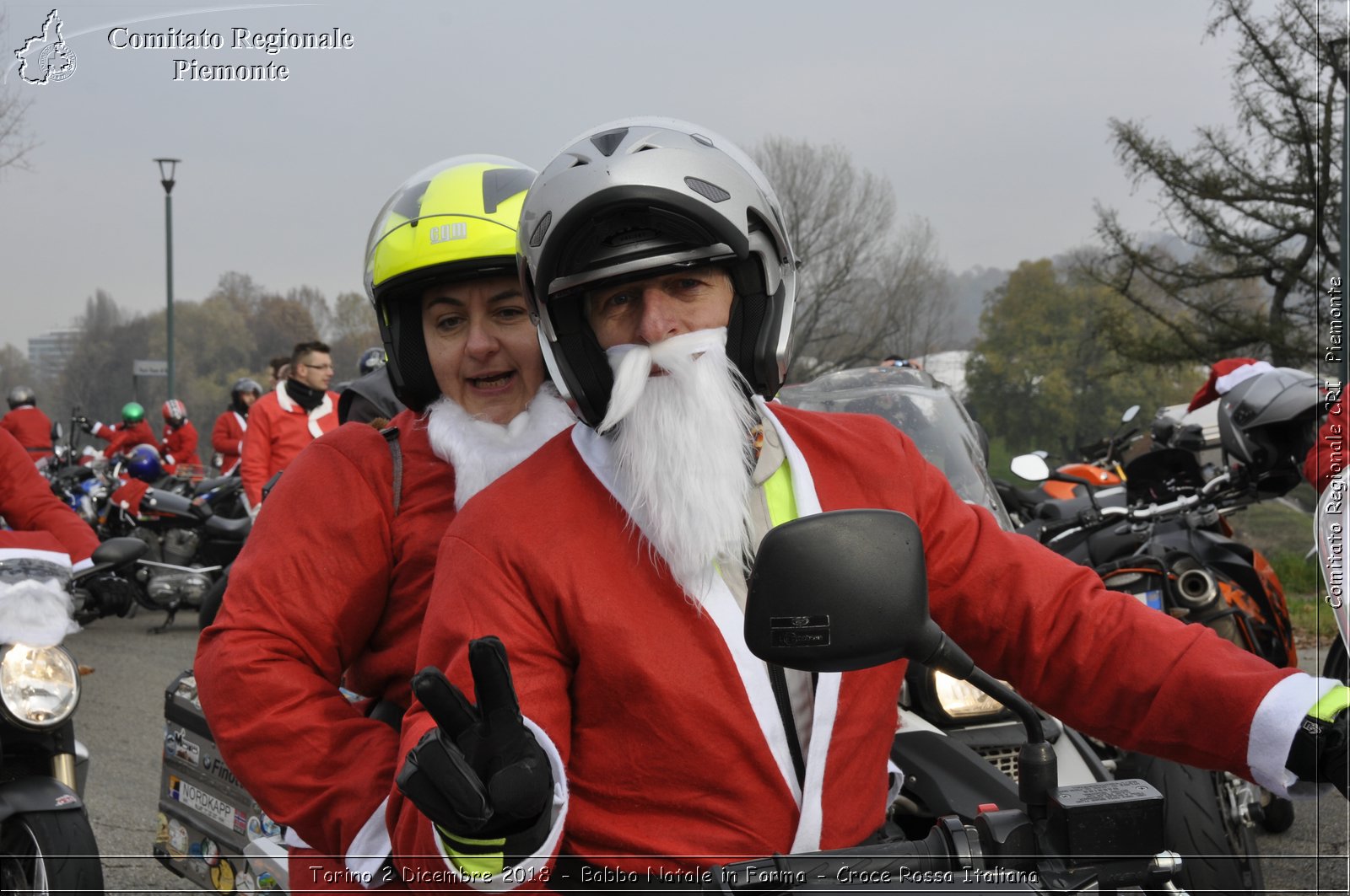 Torino 2 Dicembre 2018 - Babbo Natale in Forma - Croce Rossa Italiana- Comitato Regionale del Piemonte