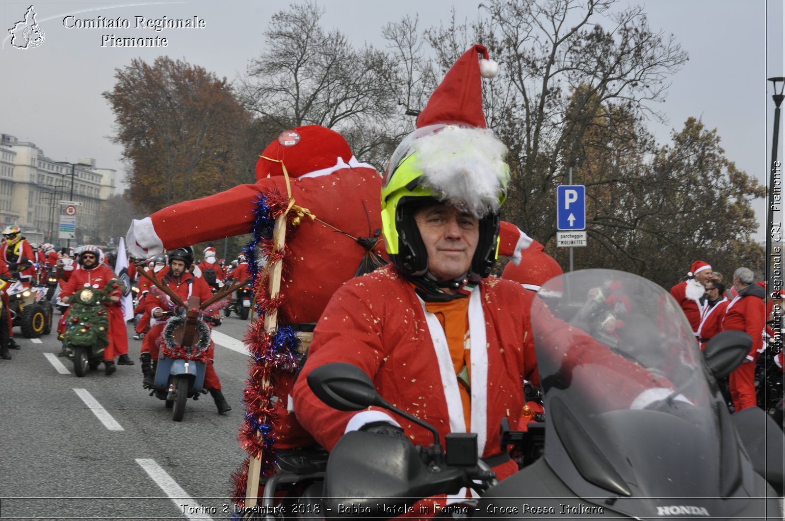 Torino 2 Dicembre 2018 - Babbo Natale in Forma - Croce Rossa Italiana- Comitato Regionale del Piemonte