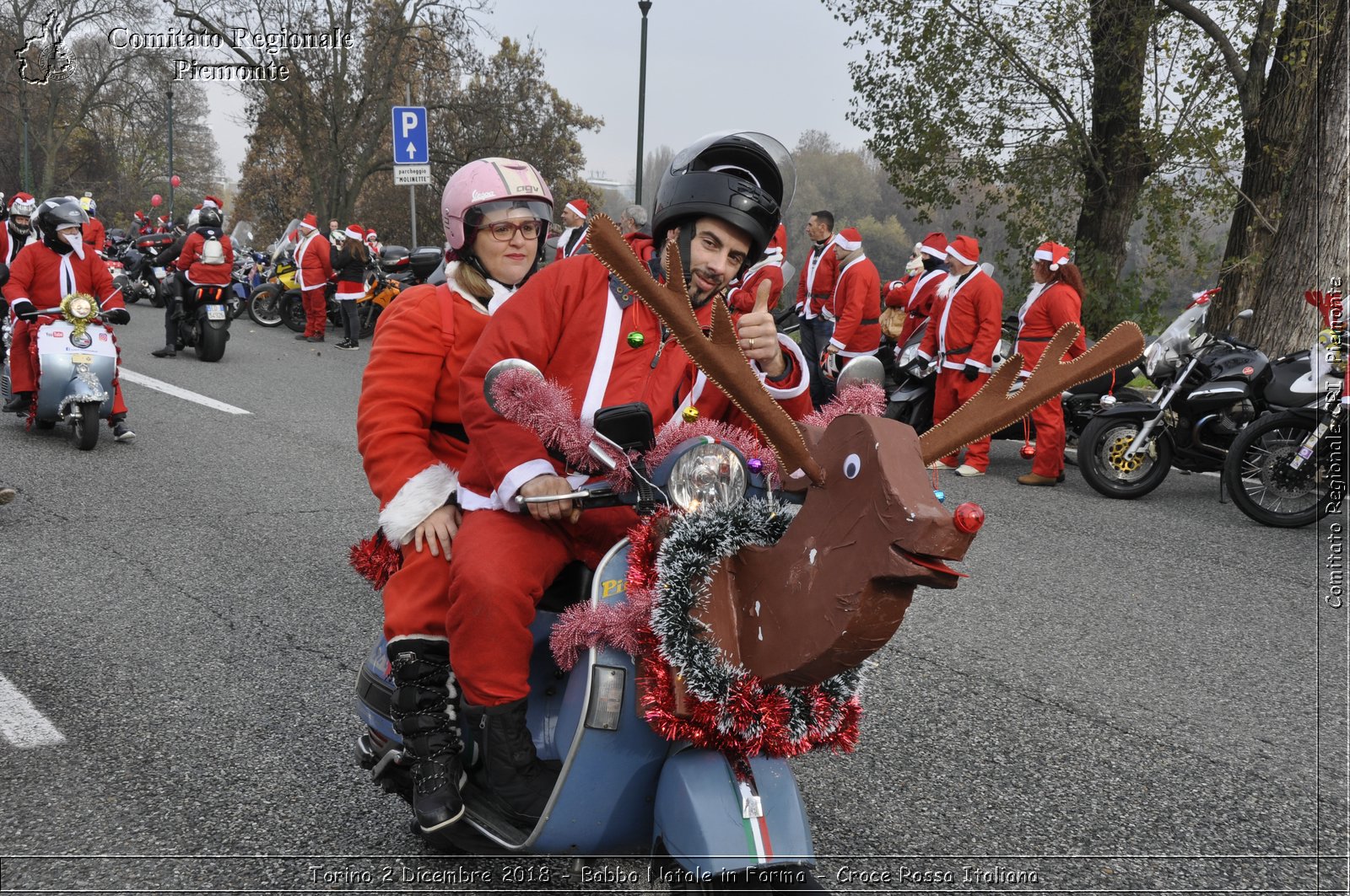 Torino 2 Dicembre 2018 - Babbo Natale in Forma - Croce Rossa Italiana- Comitato Regionale del Piemonte