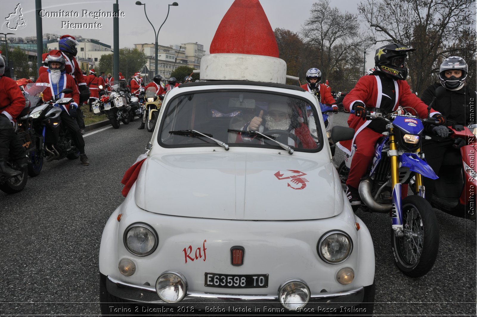 Torino 2 Dicembre 2018 - Babbo Natale in Forma - Croce Rossa Italiana- Comitato Regionale del Piemonte