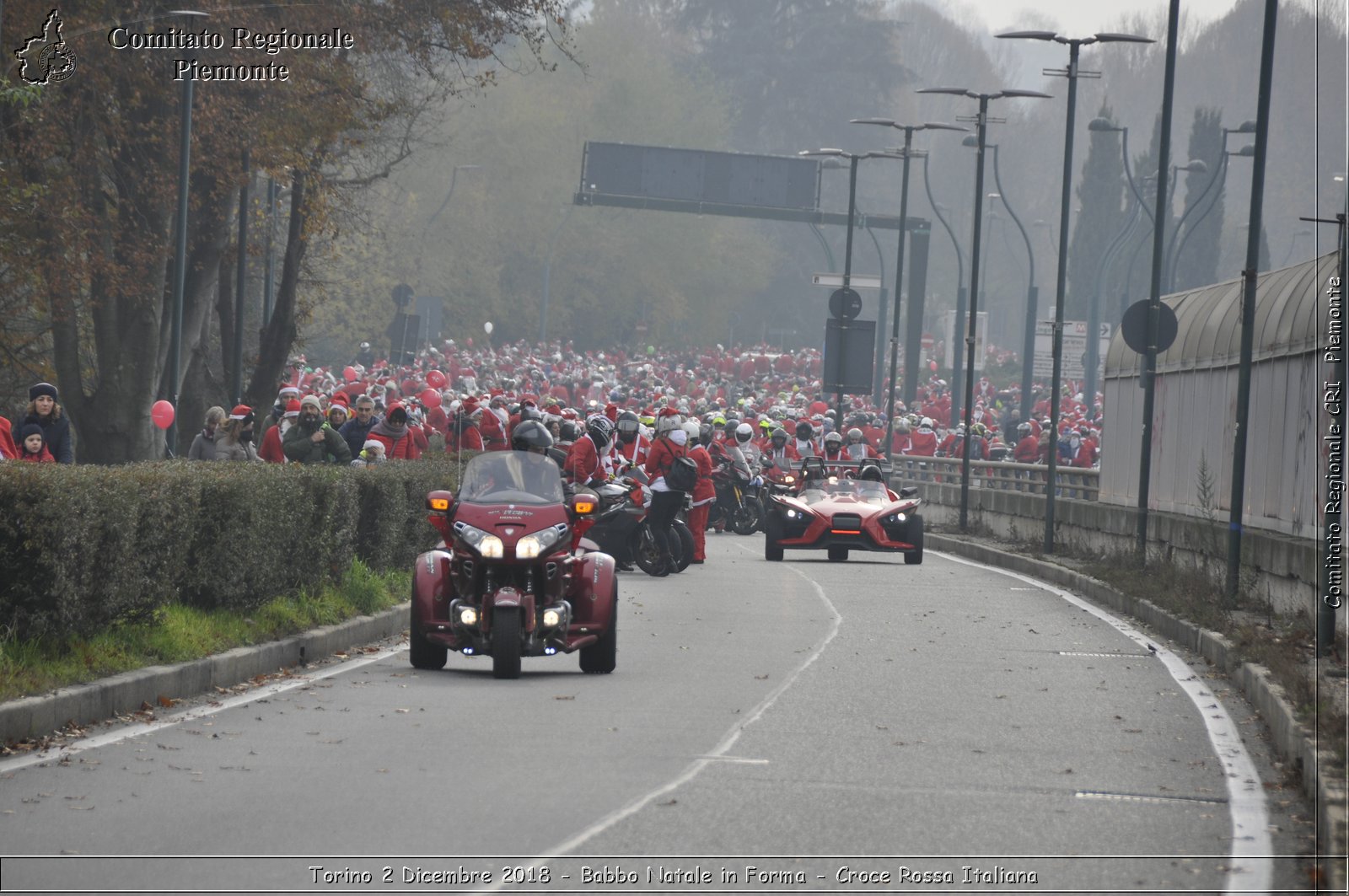 Torino 2 Dicembre 2018 - Babbo Natale in Forma - Croce Rossa Italiana- Comitato Regionale del Piemonte