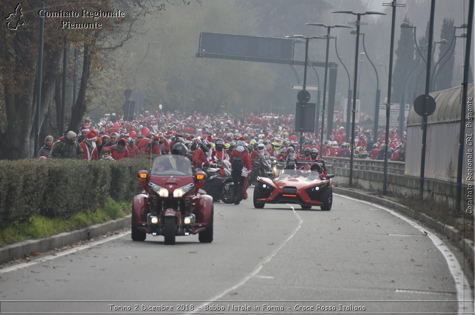 Torino 2 Dicembre 2018 - Babbo Natale in Forma - Croce Rossa Italiana- Comitato Regionale del Piemonte