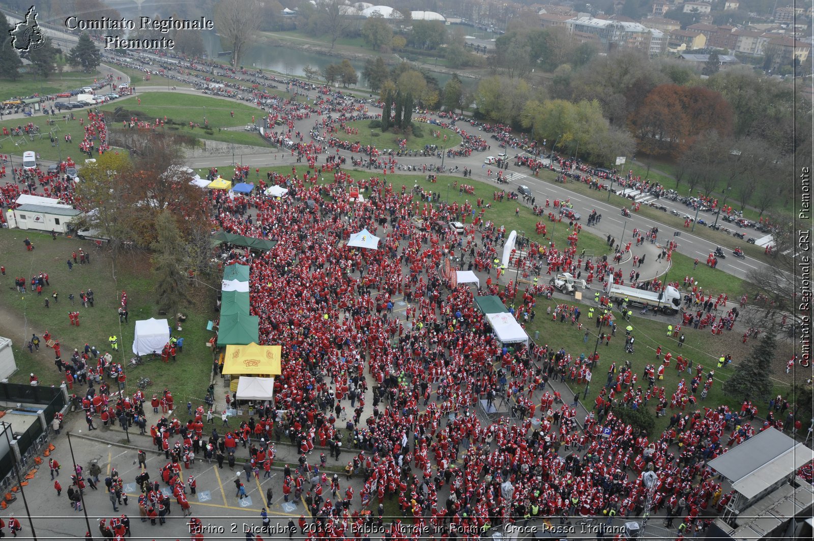 Torino 2 Dicembre 2018 - Babbo Natale in Forma - Croce Rossa Italiana- Comitato Regionale del Piemonte