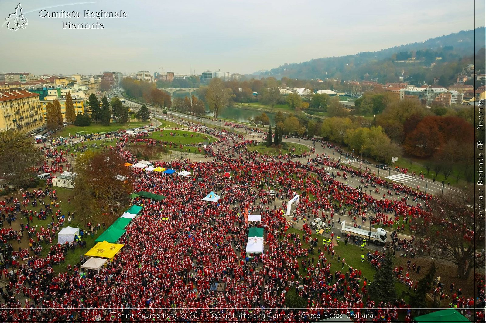 Torino 2 Dicembre 2018 - Babbo Natale in Forma - Croce Rossa Italiana- Comitato Regionale del Piemonte