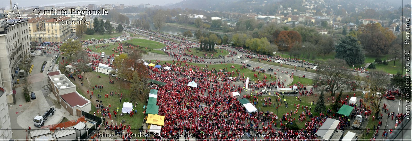 Torino 2 Dicembre 2018 - Babbo Natale in Forma - Croce Rossa Italiana- Comitato Regionale del Piemonte