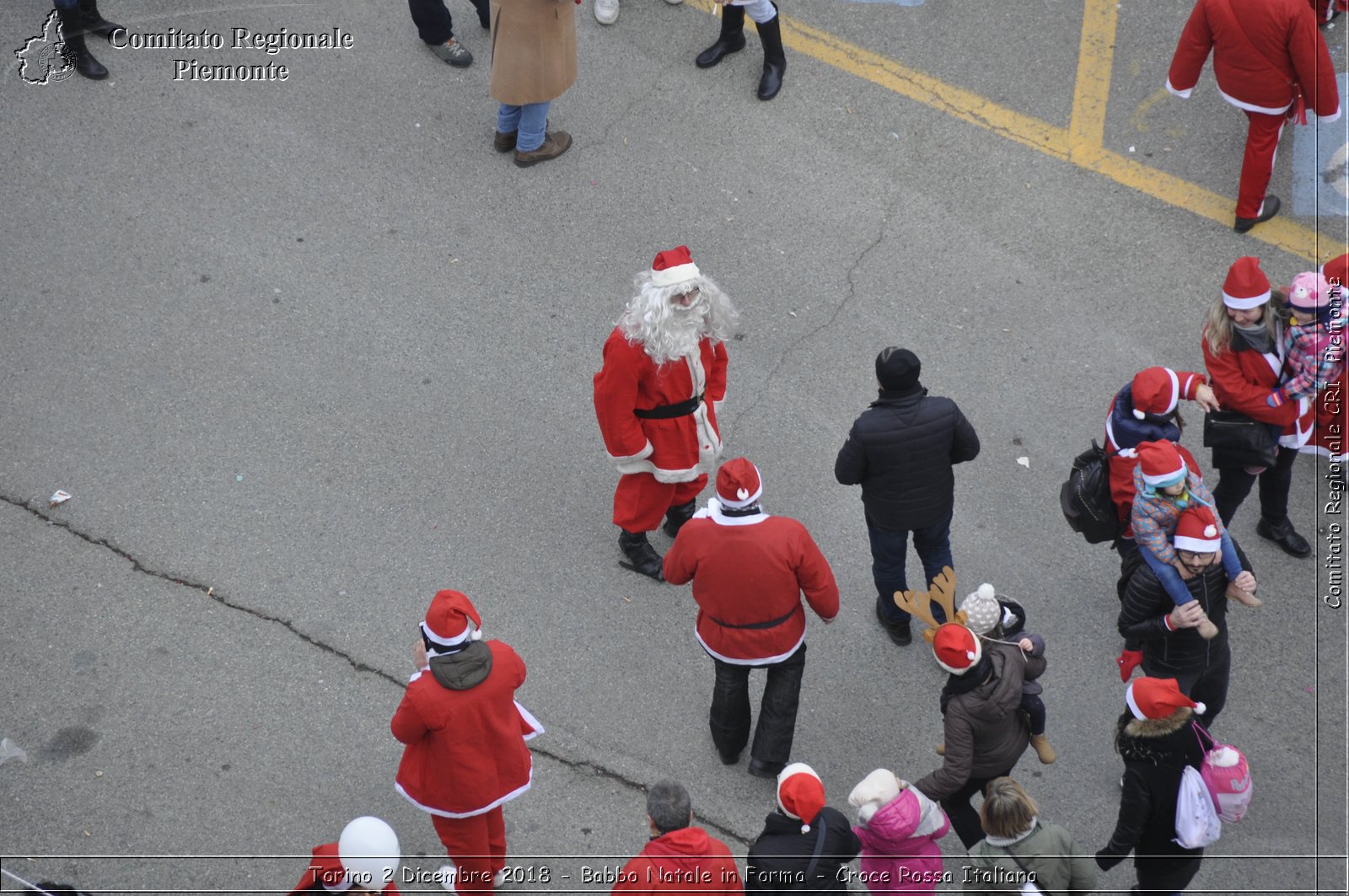 Torino 2 Dicembre 2018 - Babbo Natale in Forma - Croce Rossa Italiana- Comitato Regionale del Piemonte