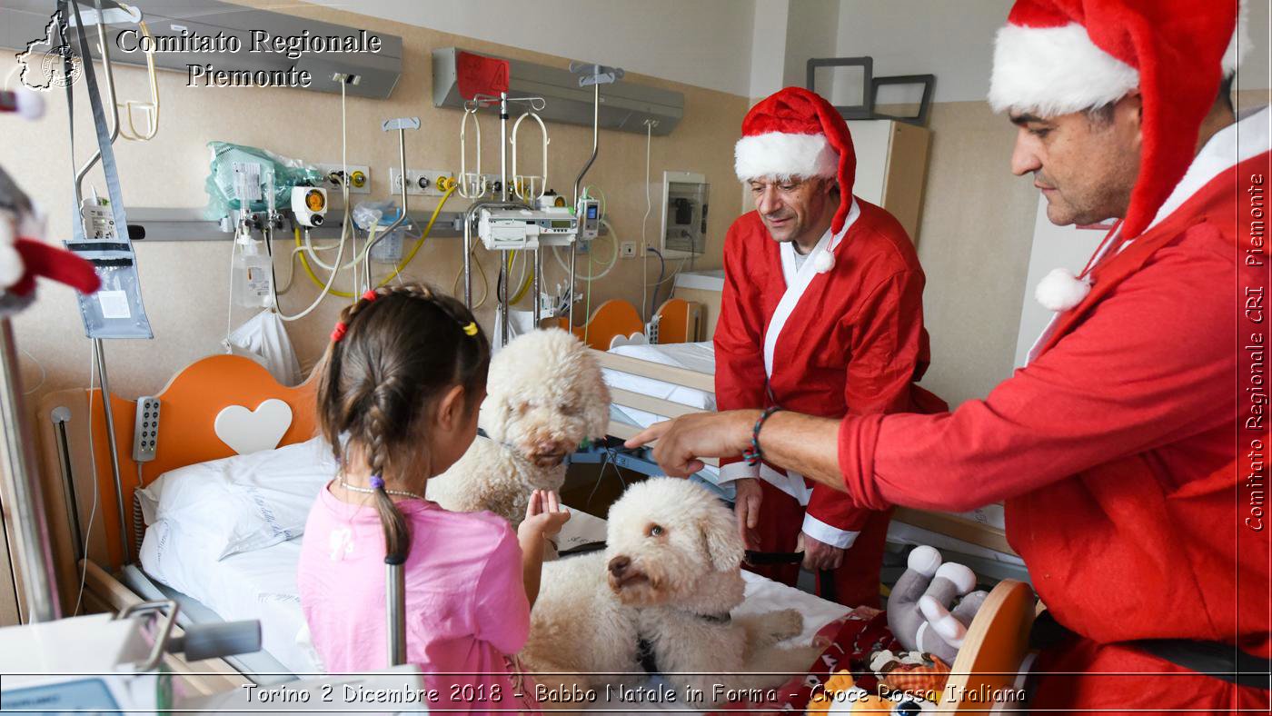 Torino 2 Dicembre 2018 - Babbo Natale in Forma - Croce Rossa Italiana- Comitato Regionale del Piemonte