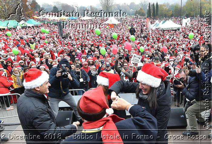 Torino 2 Dicembre 2018 - Babbo Natale in Forma - Croce Rossa Italiana- Comitato Regionale del Piemonte