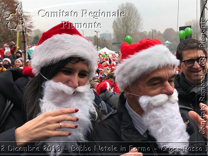 Torino 2 Dicembre 2018 - Babbo Natale in Forma - Croce Rossa Italiana- Comitato Regionale del Piemonte