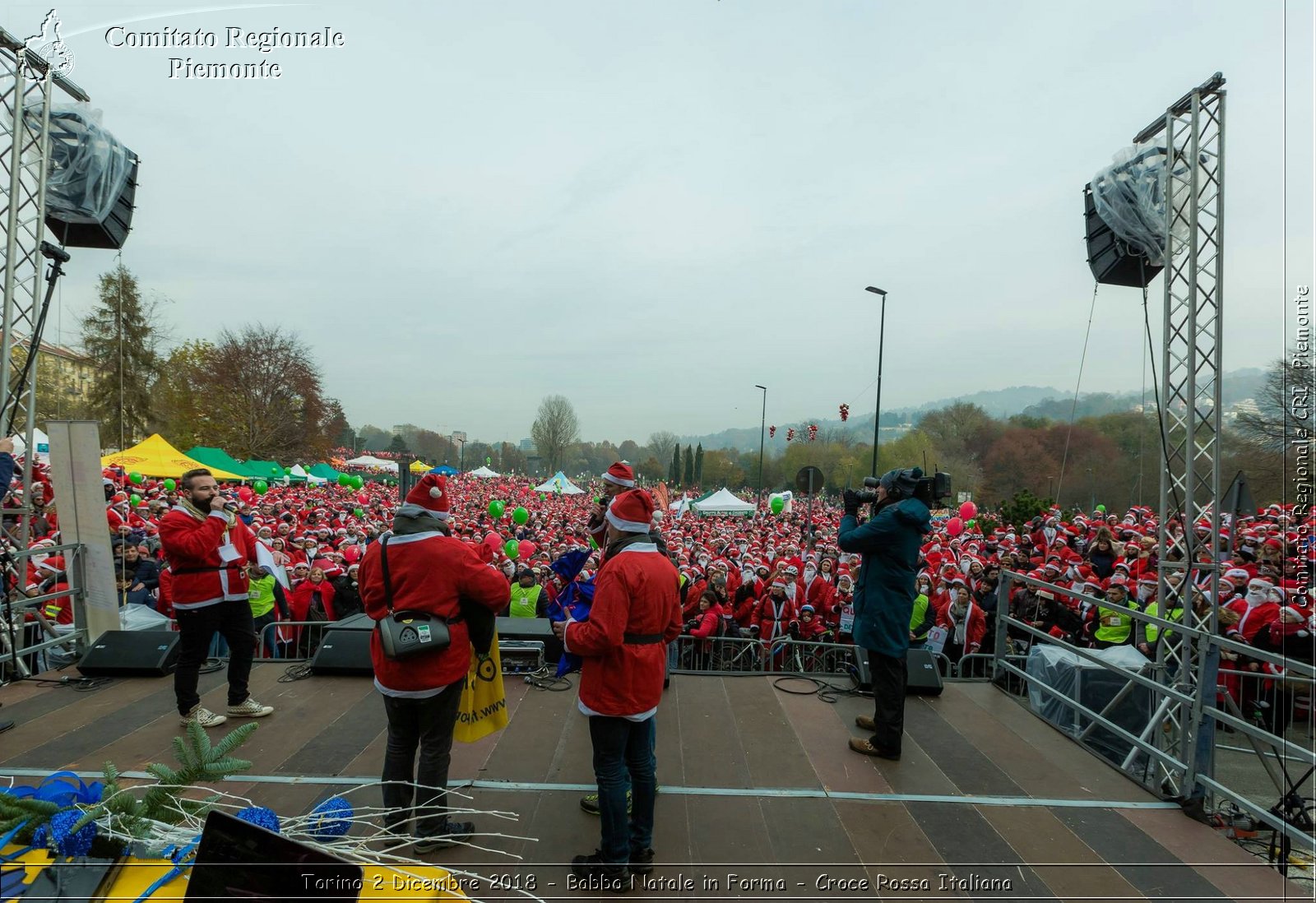 Torino 2 Dicembre 2018 - Babbo Natale in Forma - Croce Rossa Italiana- Comitato Regionale del Piemonte