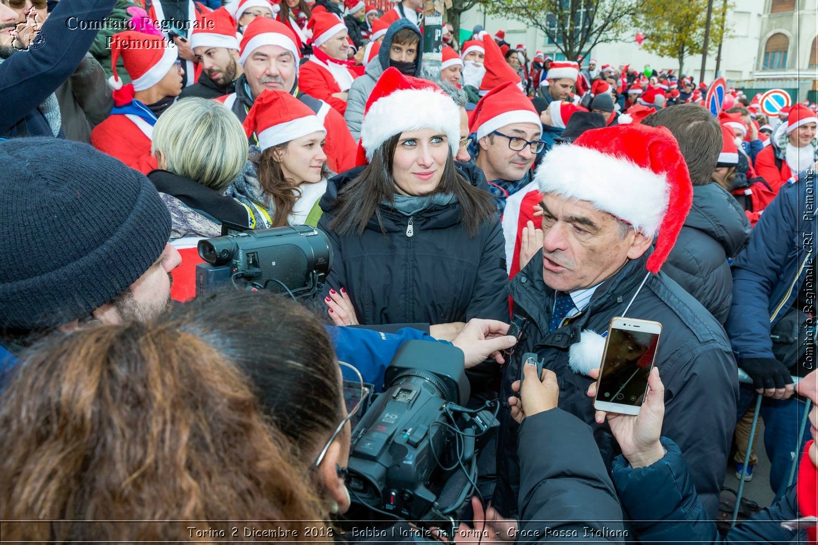 Torino 2 Dicembre 2018 - Babbo Natale in Forma - Croce Rossa Italiana- Comitato Regionale del Piemonte