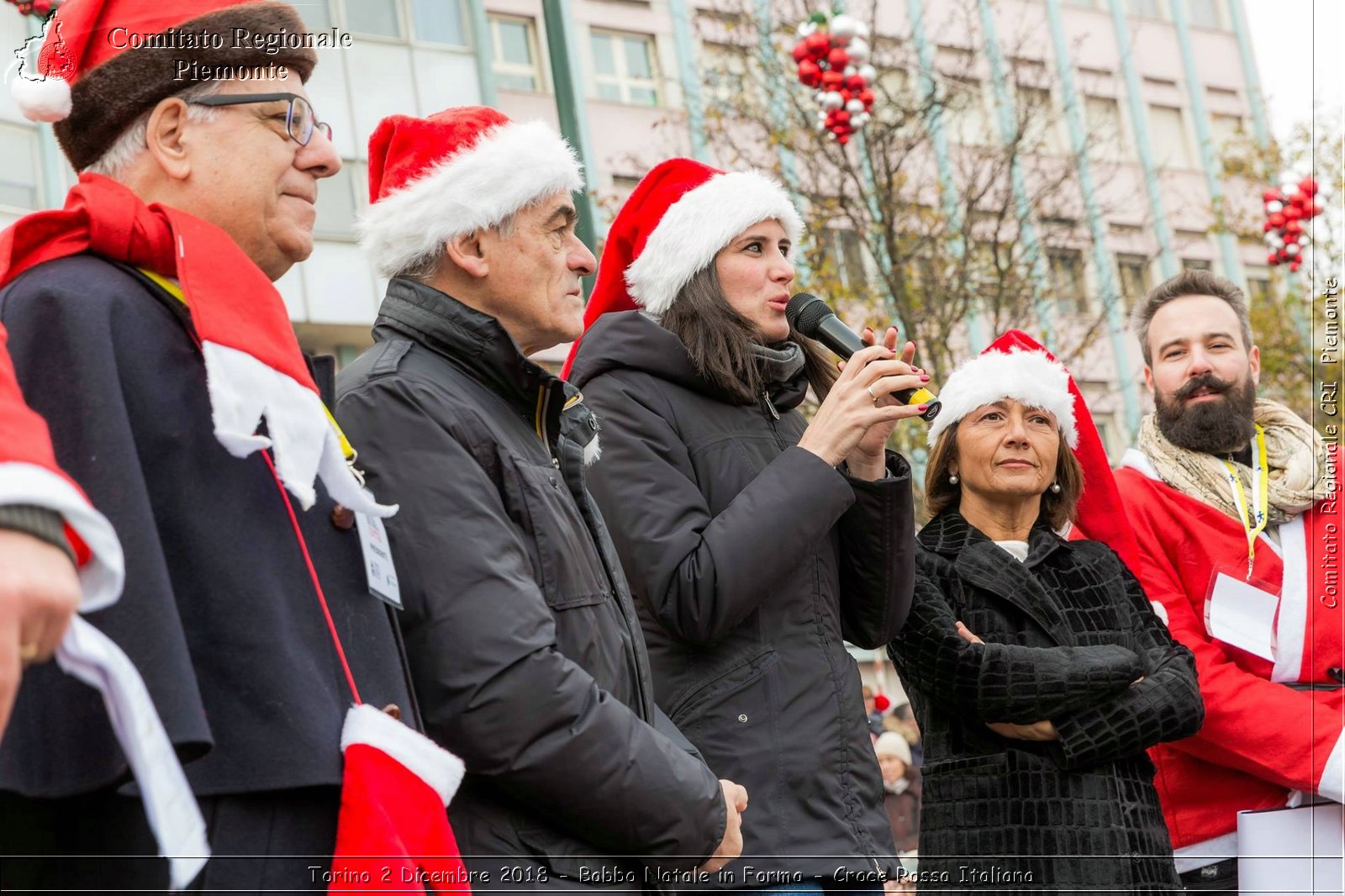 Torino 2 Dicembre 2018 - Babbo Natale in Forma - Croce Rossa Italiana- Comitato Regionale del Piemonte