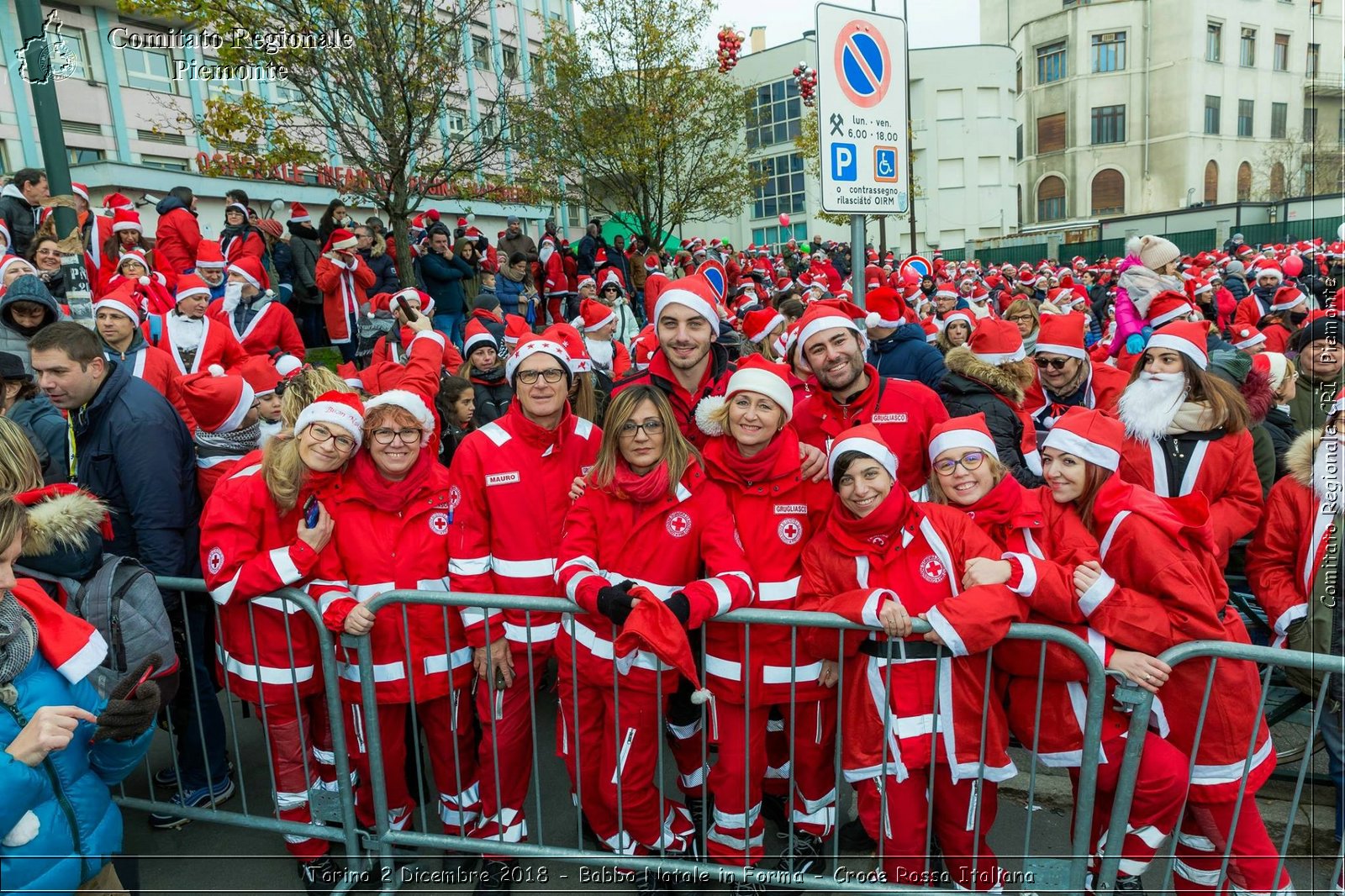 Torino 2 Dicembre 2018 - Babbo Natale in Forma - Croce Rossa Italiana- Comitato Regionale del Piemonte