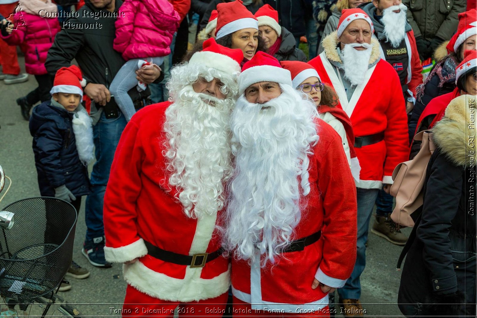 Torino 2 Dicembre 2018 - Babbo Natale in Forma - Croce Rossa Italiana- Comitato Regionale del Piemonte