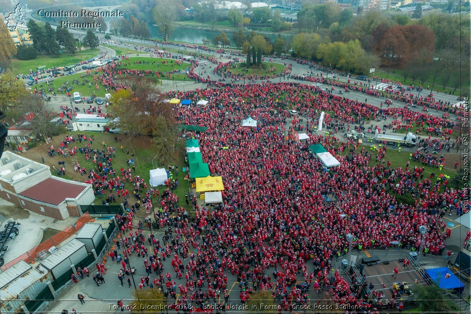 Torino 2 Dicembre 2018 - Babbo Natale in Forma - Croce Rossa Italiana- Comitato Regionale del Piemonte