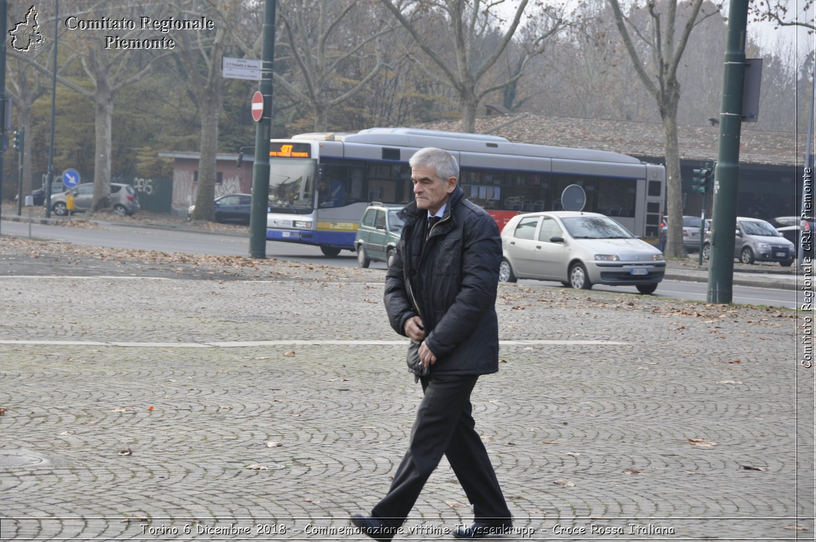 Torino 6 Dicembre 2018 - Commemorazione vittime Thyssenkrupp - Croce Rossa Italiana- Comitato Regionale del Piemonte