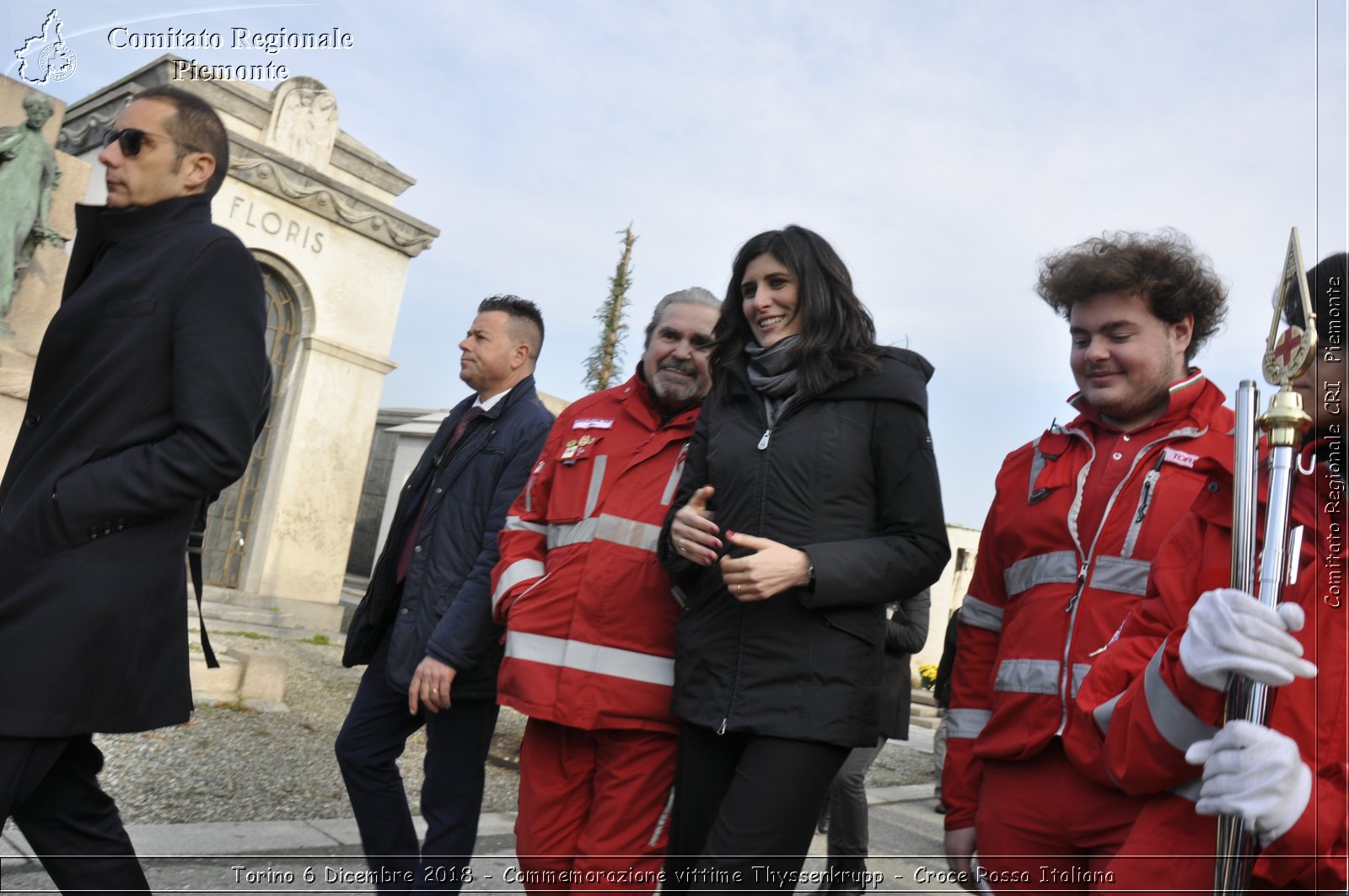 Torino 6 Dicembre 2018 - Commemorazione vittime Thyssenkrupp - Croce Rossa Italiana- Comitato Regionale del Piemonte