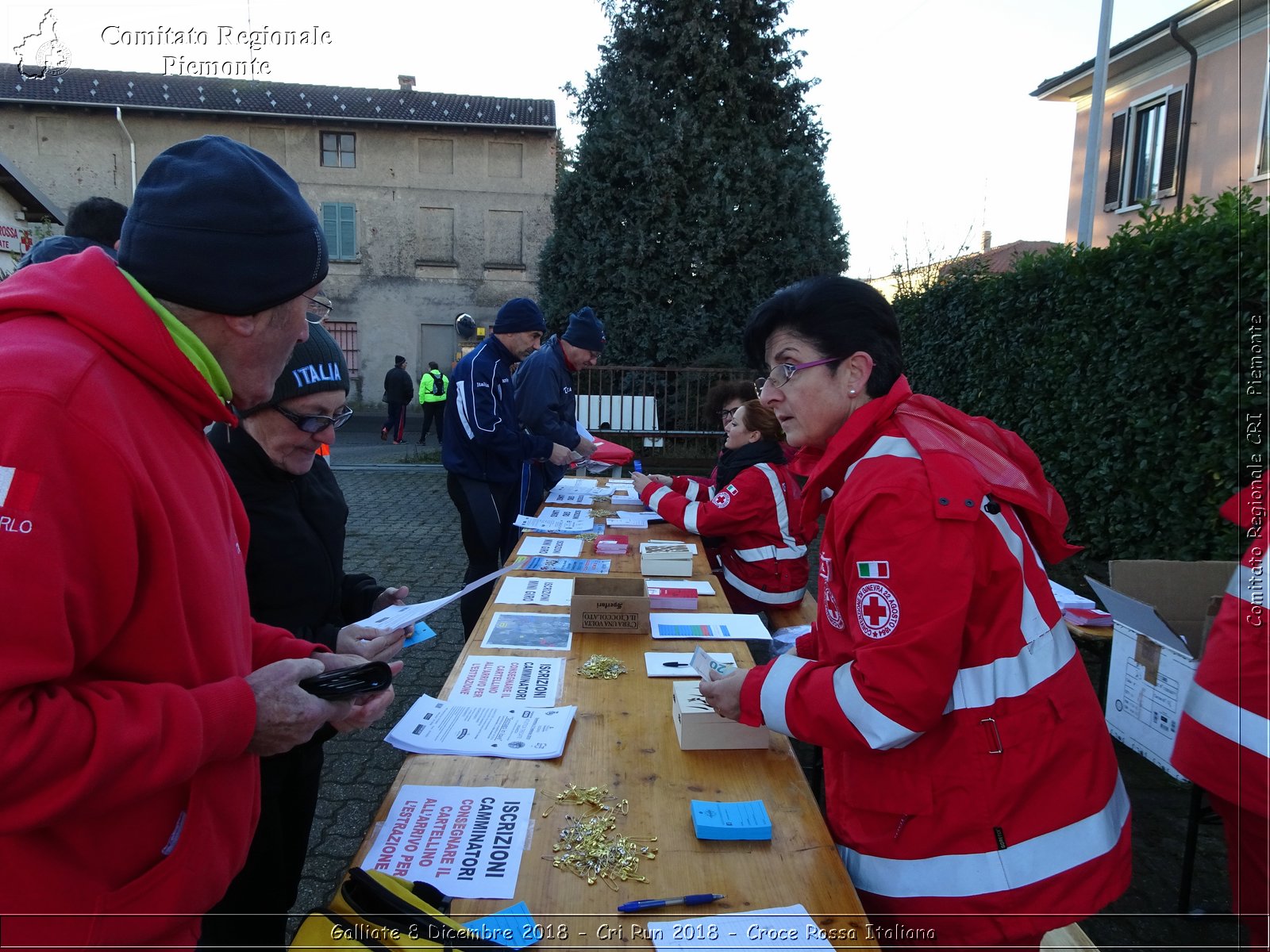 Galliate 8 Dicembre 2018 - Cri Run 2018 - Croce Rossa Italiana- Comitato Regionale del Piemonte