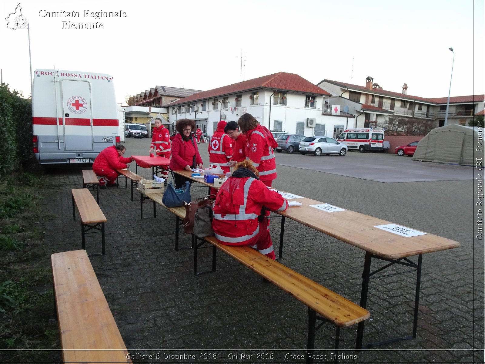 Galliate 8 Dicembre 2018 - Cri Run 2018 - Croce Rossa Italiana- Comitato Regionale del Piemonte