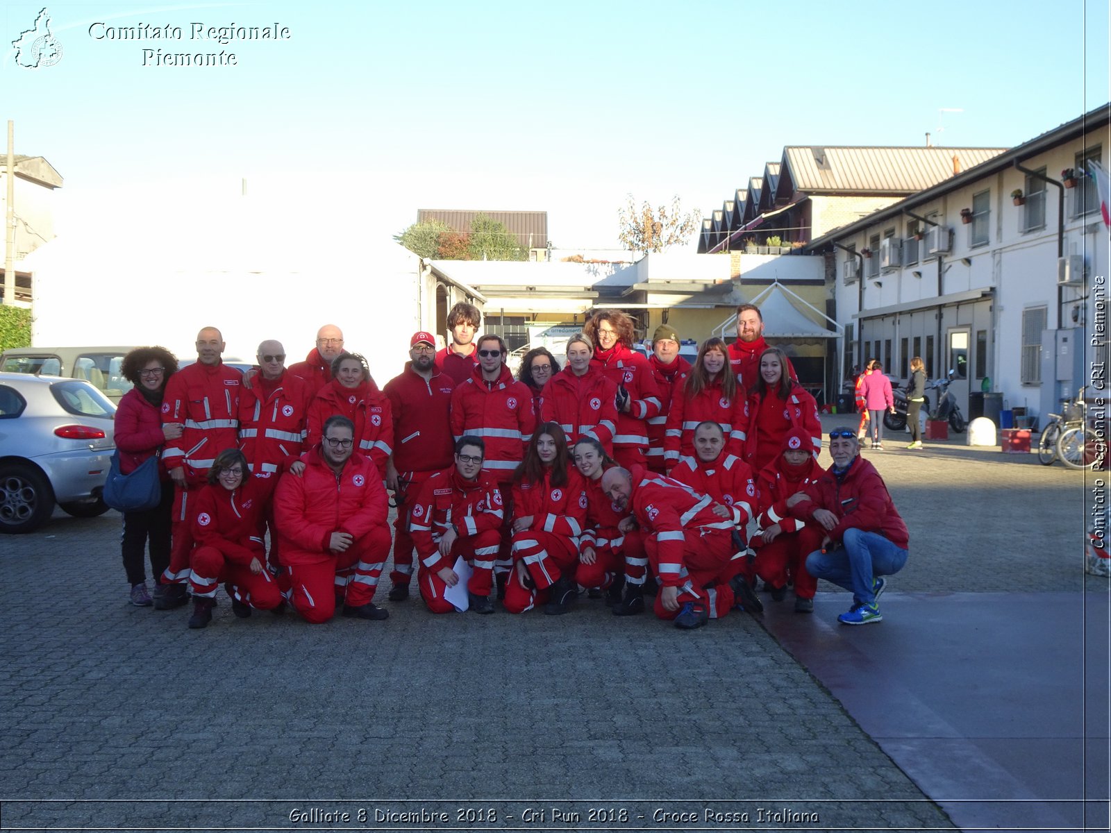 Galliate 8 Dicembre 2018 - Cri Run 2018 - Croce Rossa Italiana- Comitato Regionale del Piemonte