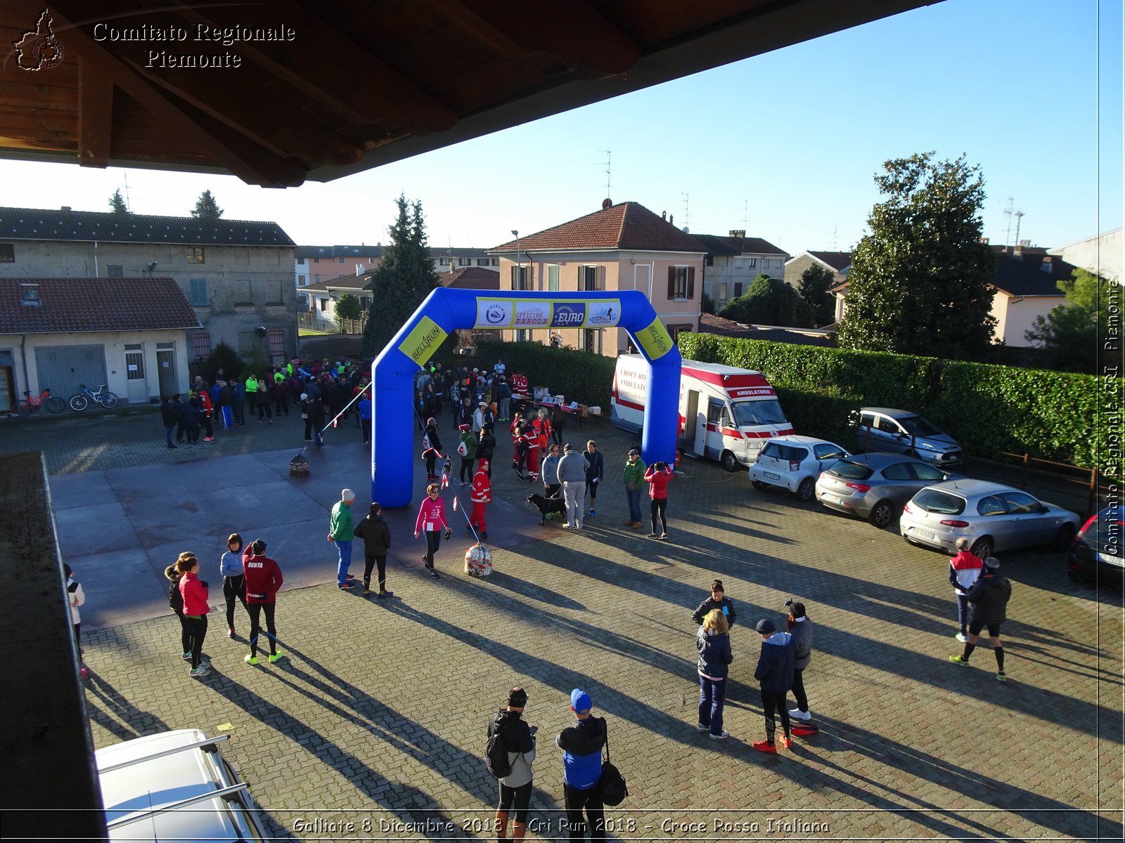 Galliate 8 Dicembre 2018 - Cri Run 2018 - Croce Rossa Italiana- Comitato Regionale del Piemonte