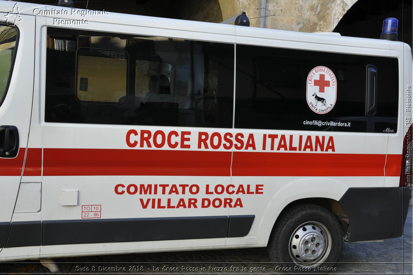 Torino 6 Dicembre 2018 - Commemorazione vittime Thyssenkrupp - Croce Rossa Italiana- Comitato Regionale del Piemonte