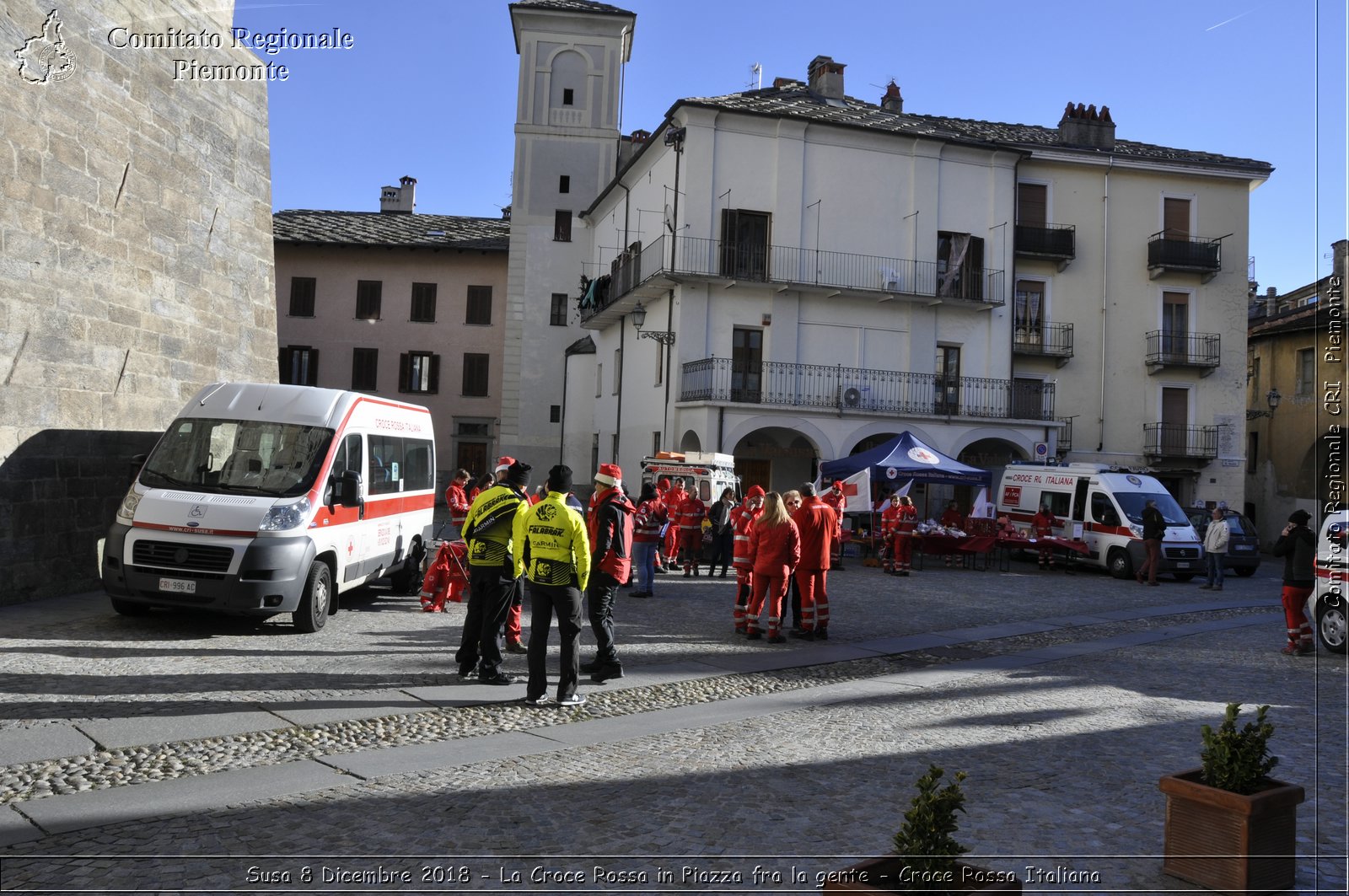 Torino 6 Dicembre 2018 - Commemorazione vittime Thyssenkrupp - Croce Rossa Italiana- Comitato Regionale del Piemonte