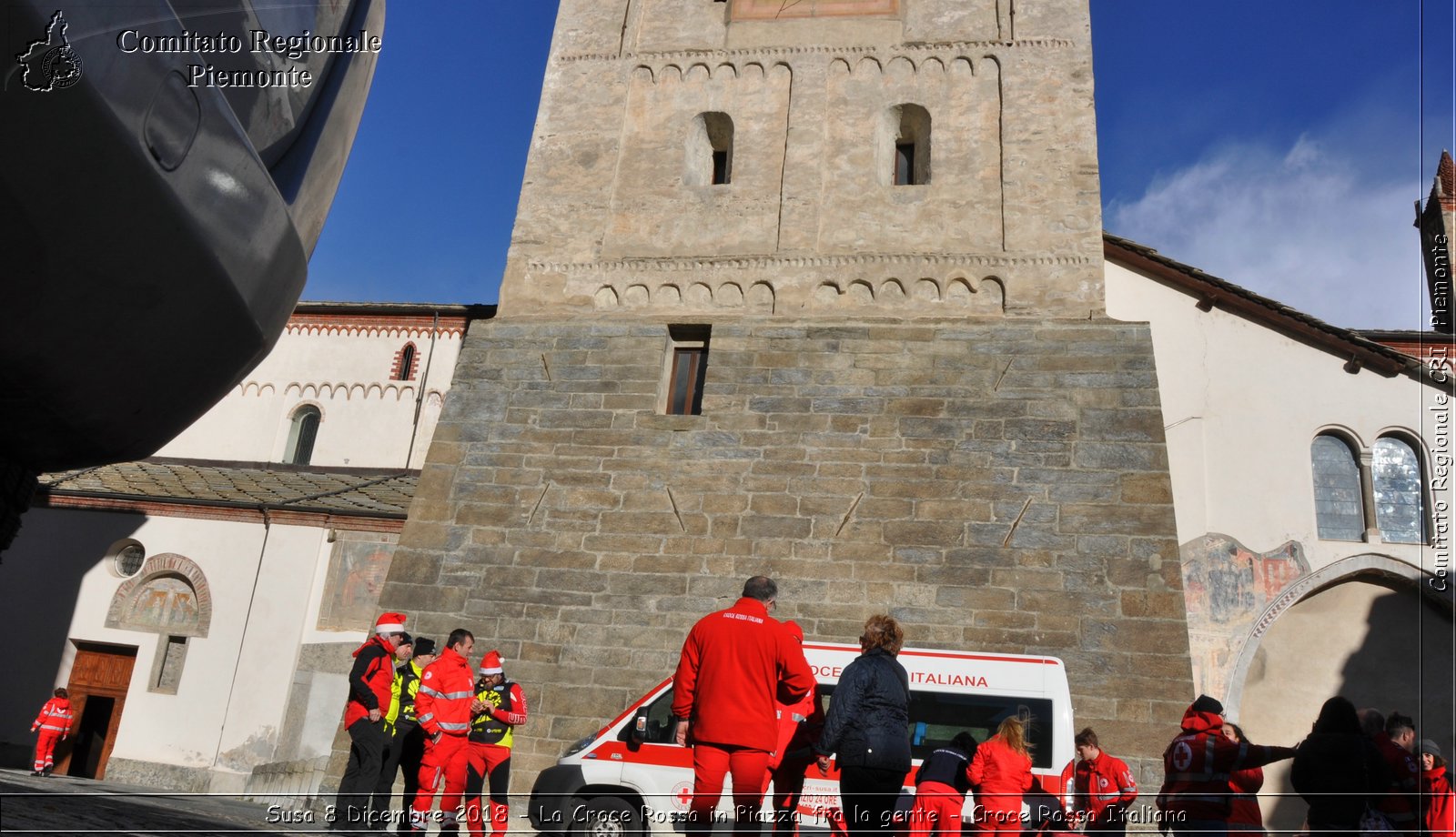 Torino 6 Dicembre 2018 - Commemorazione vittime Thyssenkrupp - Croce Rossa Italiana- Comitato Regionale del Piemonte