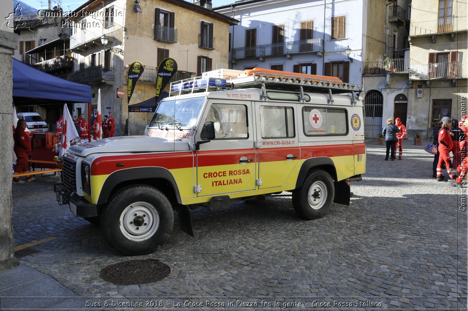 Torino 6 Dicembre 2018 - Commemorazione vittime Thyssenkrupp - Croce Rossa Italiana- Comitato Regionale del Piemonte