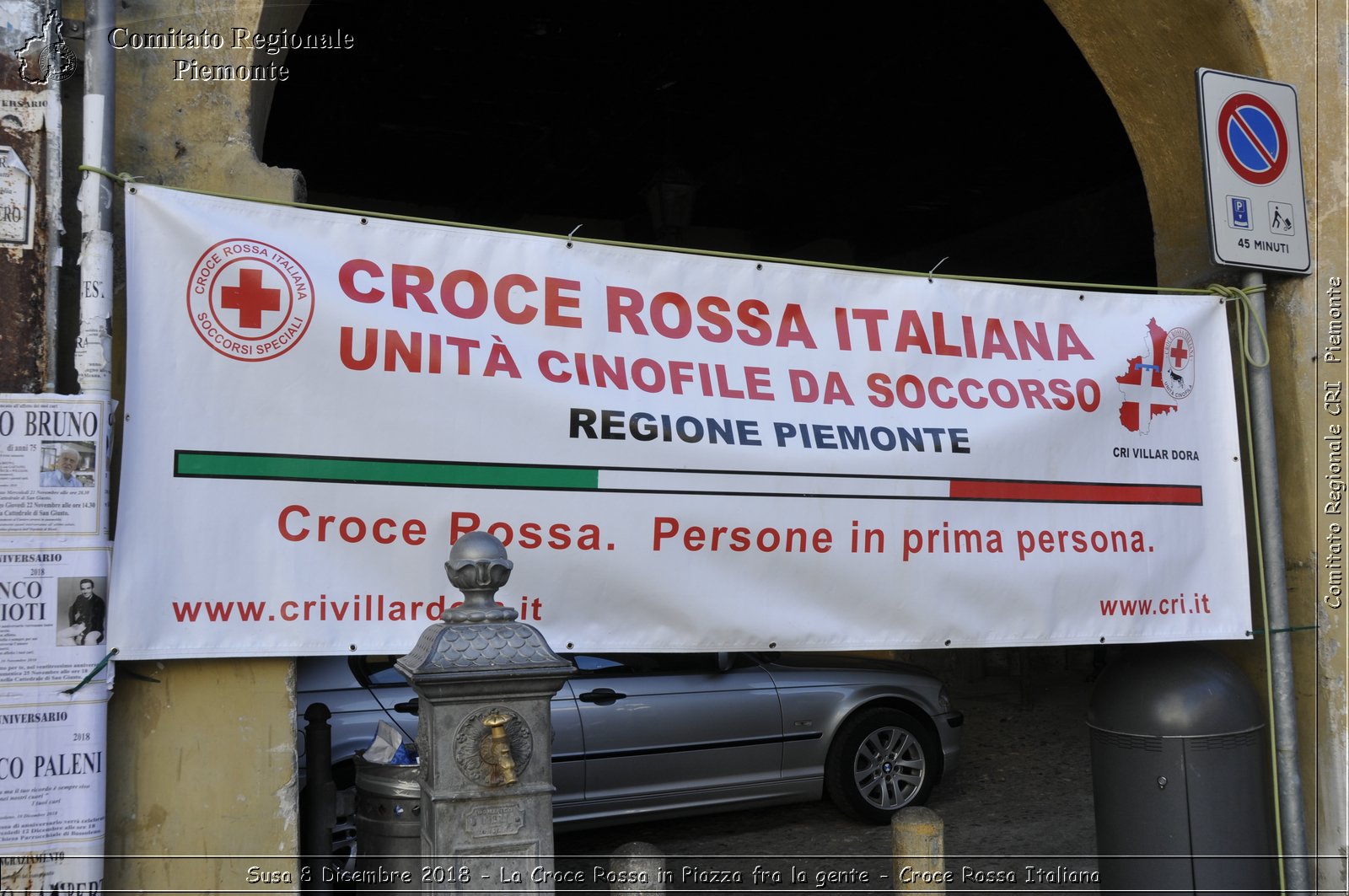 Torino 6 Dicembre 2018 - Commemorazione vittime Thyssenkrupp - Croce Rossa Italiana- Comitato Regionale del Piemonte