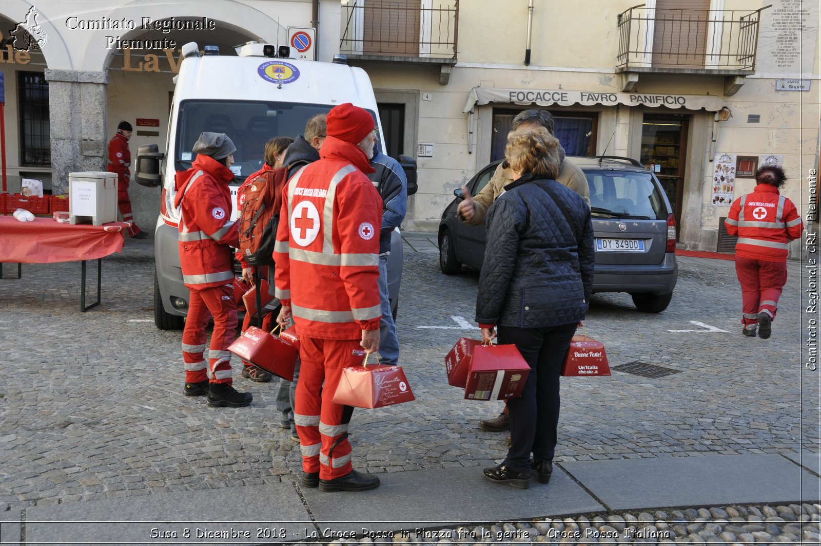 Torino 6 Dicembre 2018 - Commemorazione vittime Thyssenkrupp - Croce Rossa Italiana- Comitato Regionale del Piemonte