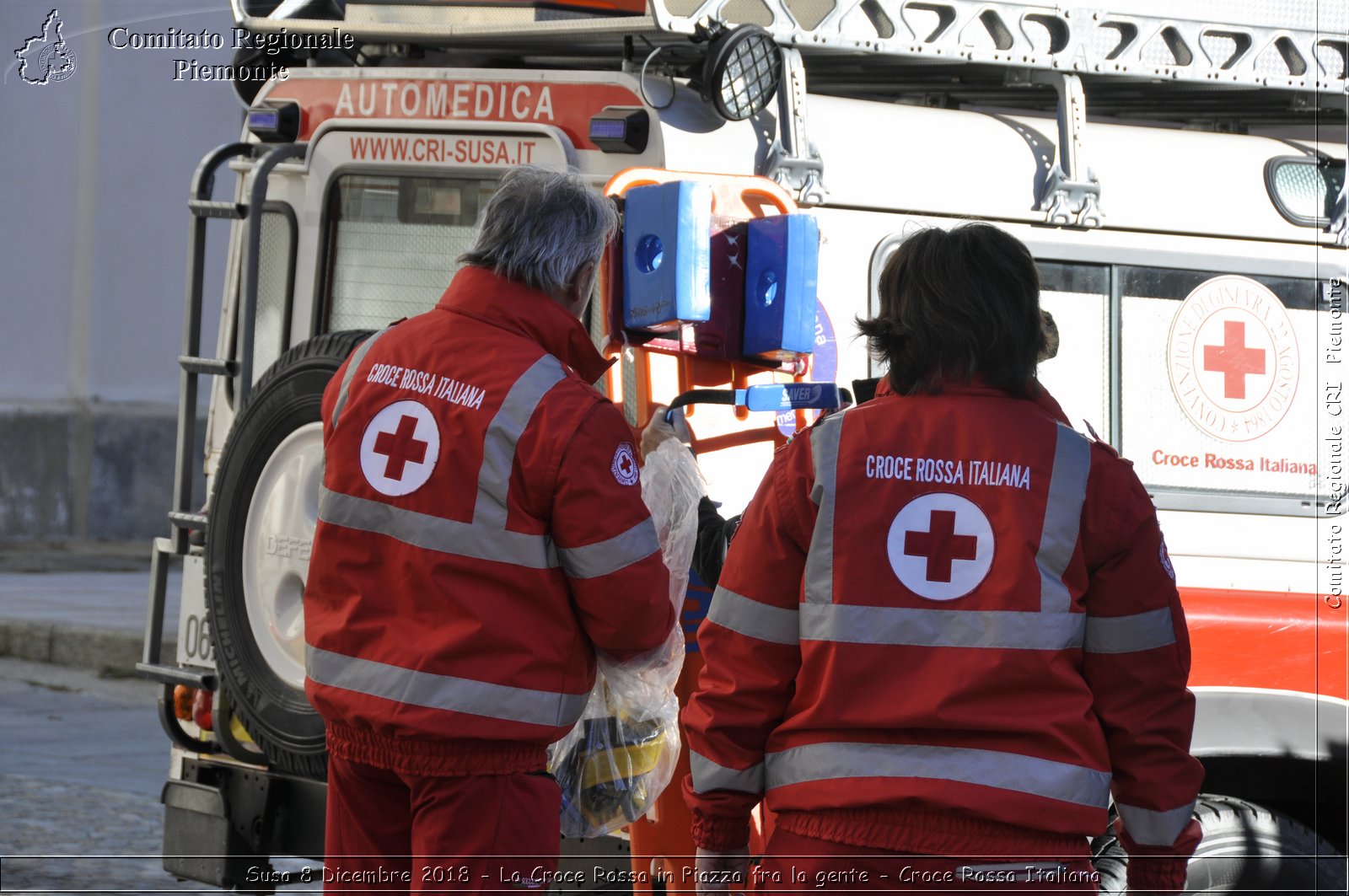 Torino 6 Dicembre 2018 - Commemorazione vittime Thyssenkrupp - Croce Rossa Italiana- Comitato Regionale del Piemonte